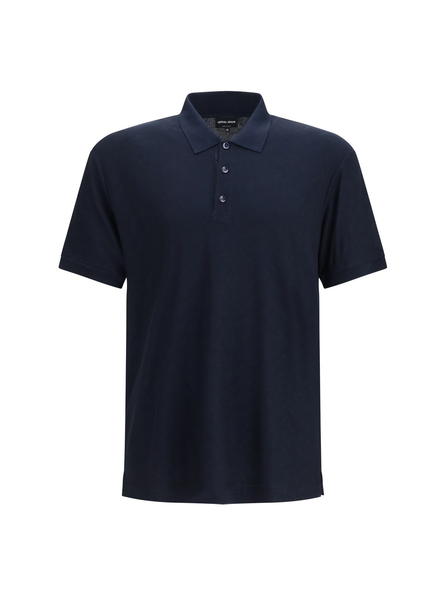 Giorgio Armani Men Viscose And Polyester Polo Shirt GIORGIO ARMANI