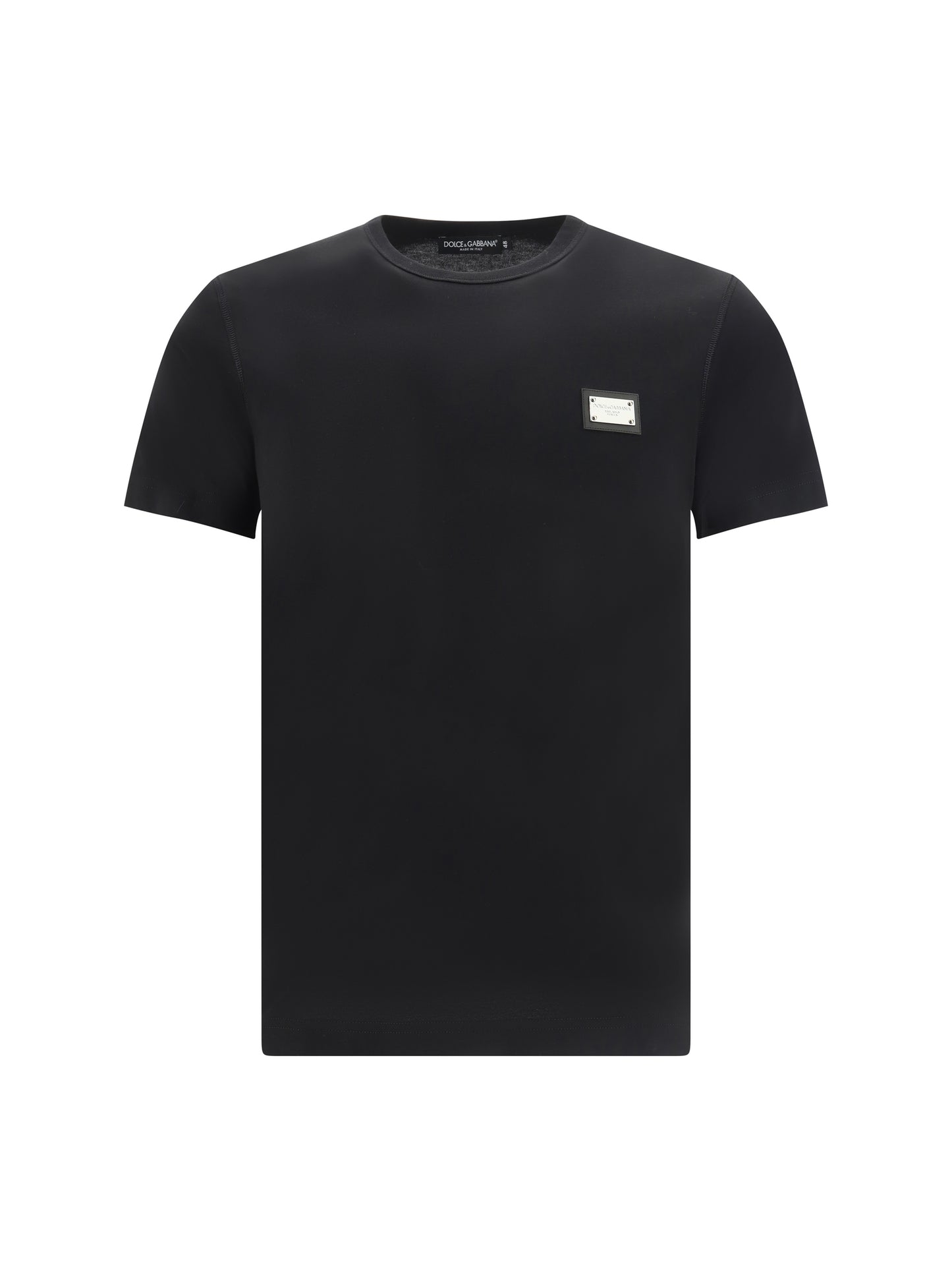 Dolce & Gabbana Men Cotton T-Shirt With Logo DOLCE & GABBANA