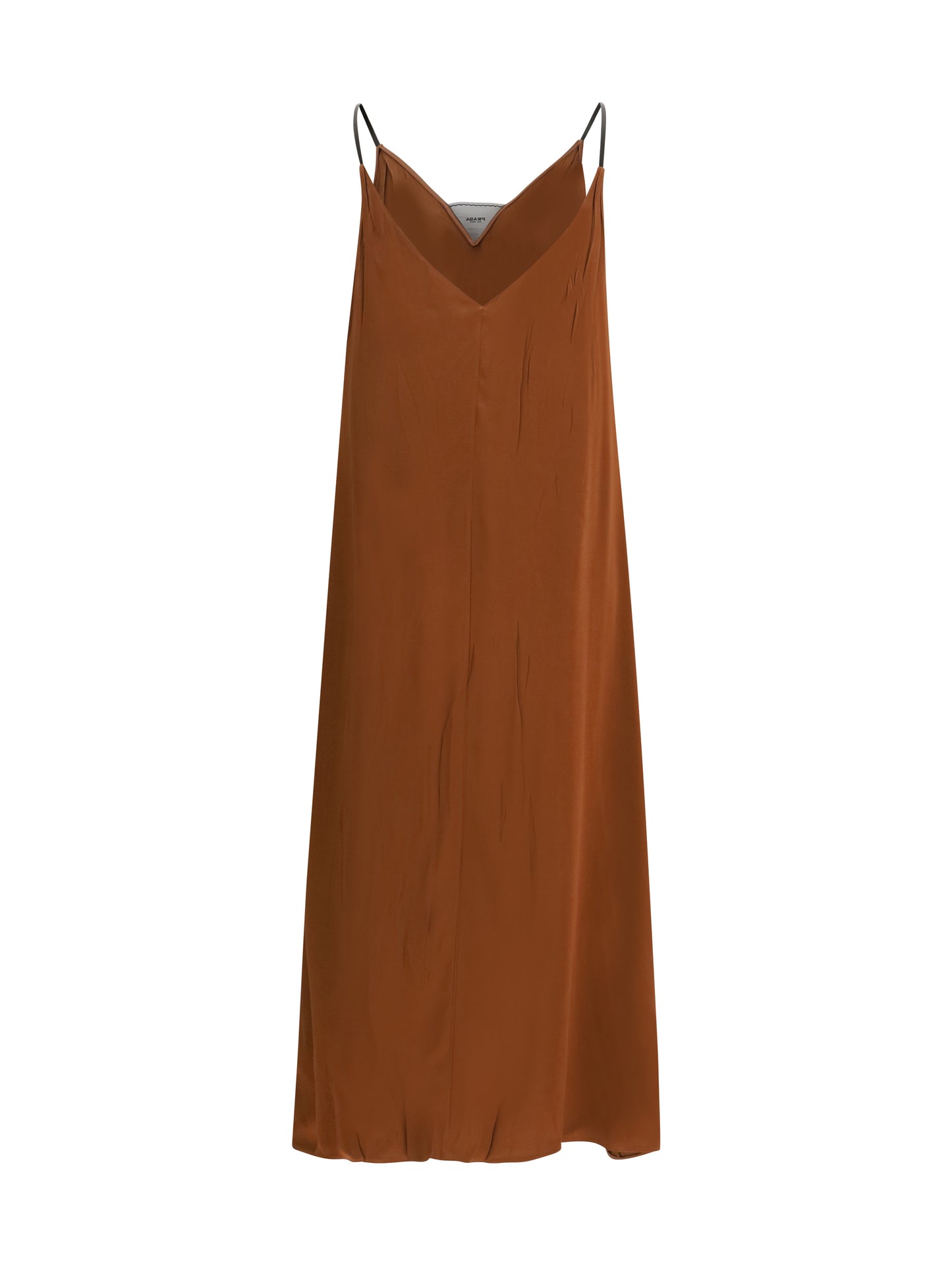 Prada Women V-Neck Long Dress PRADA