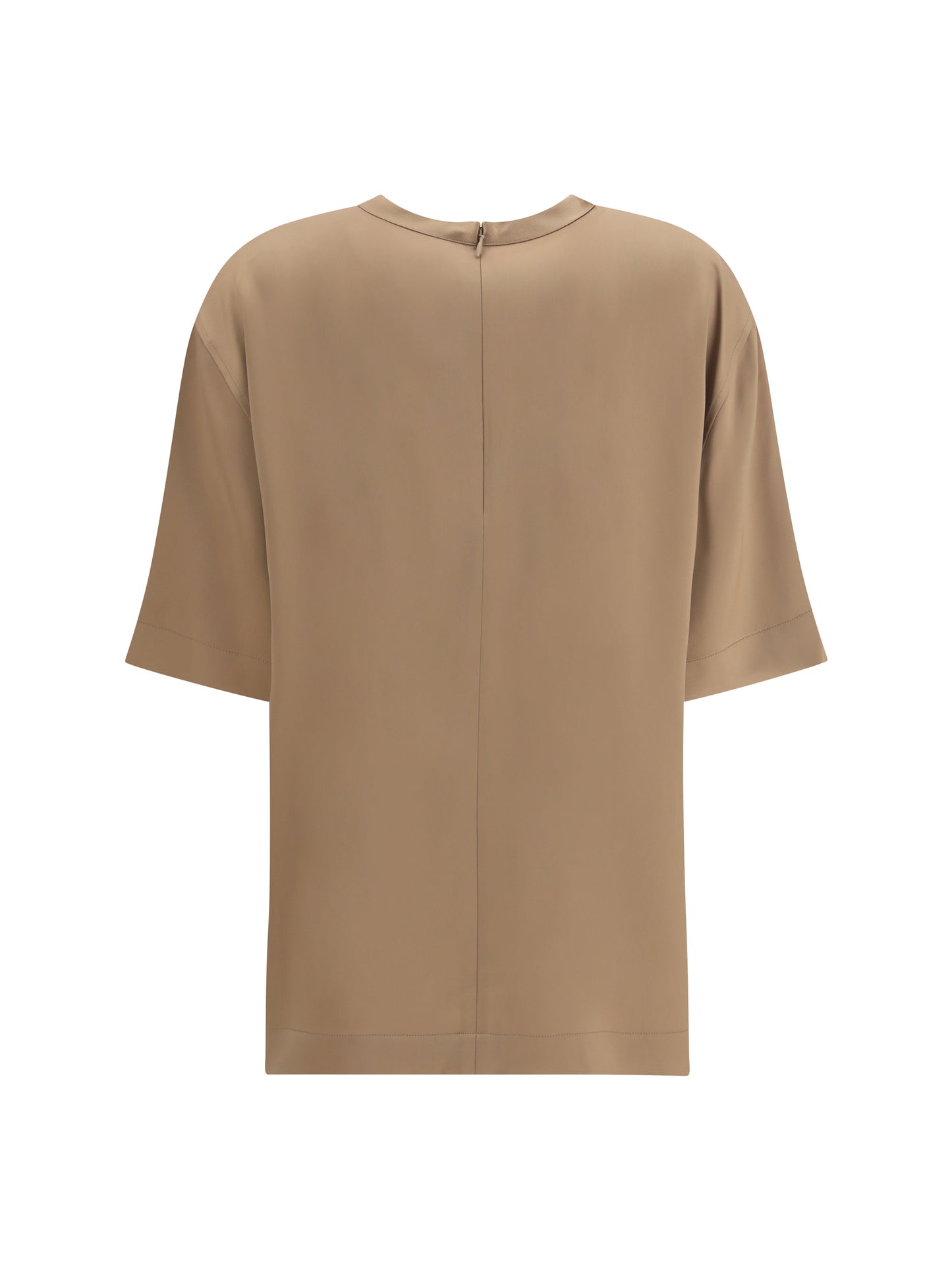 Toteme Women Satin T-Shirt TOTEME