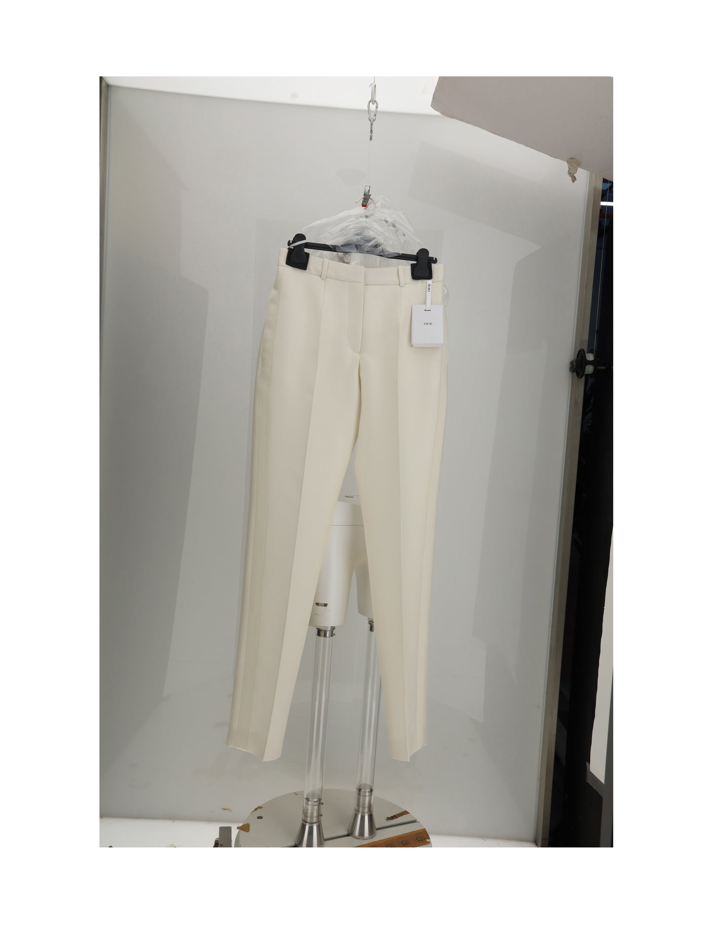 Dior Women Pantalon Smoking Db-Shantung CHRISTIAN DIOR