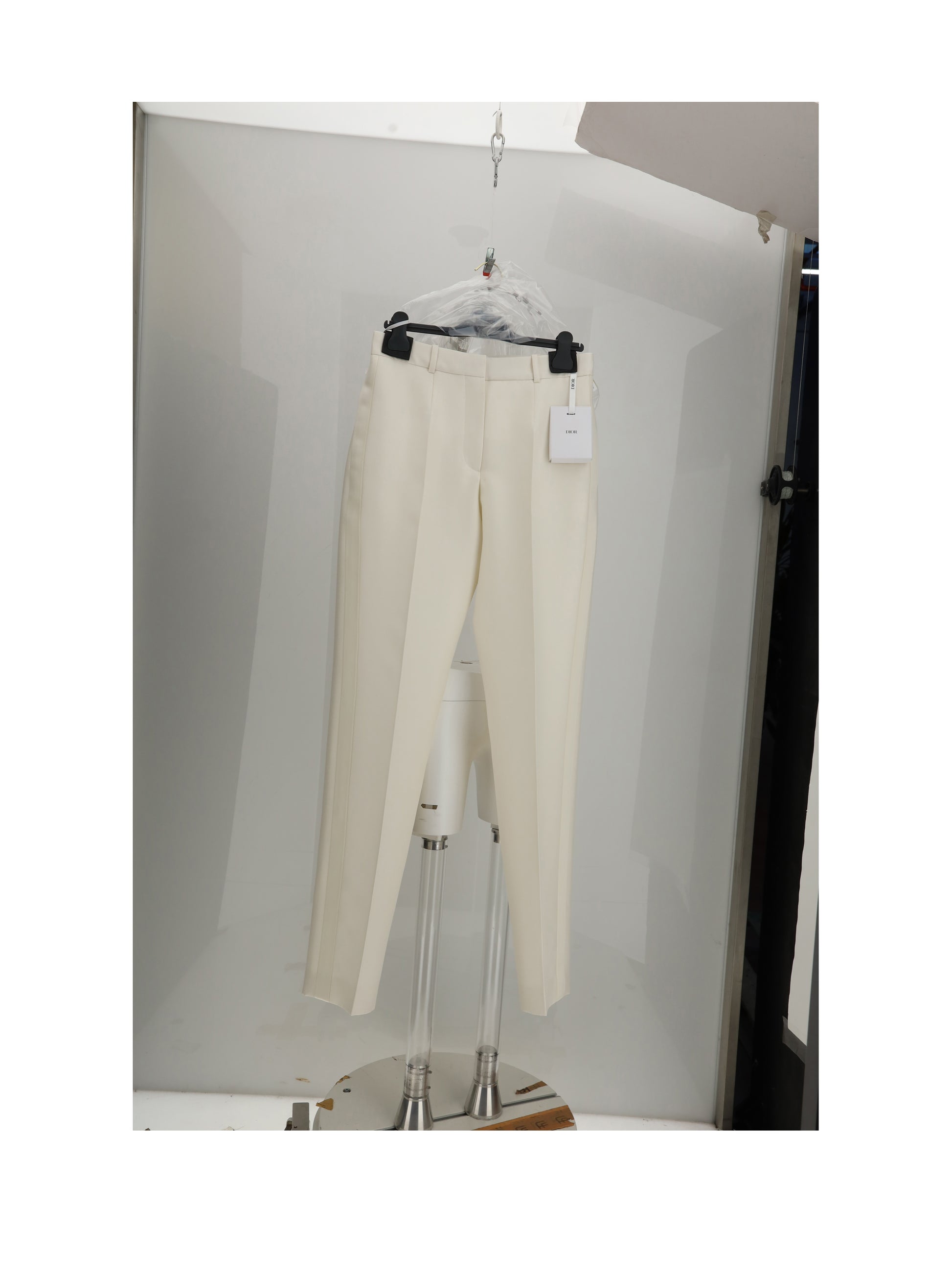 Dior Women Pantalon Smoking Db-Shantung CHRISTIAN DIOR