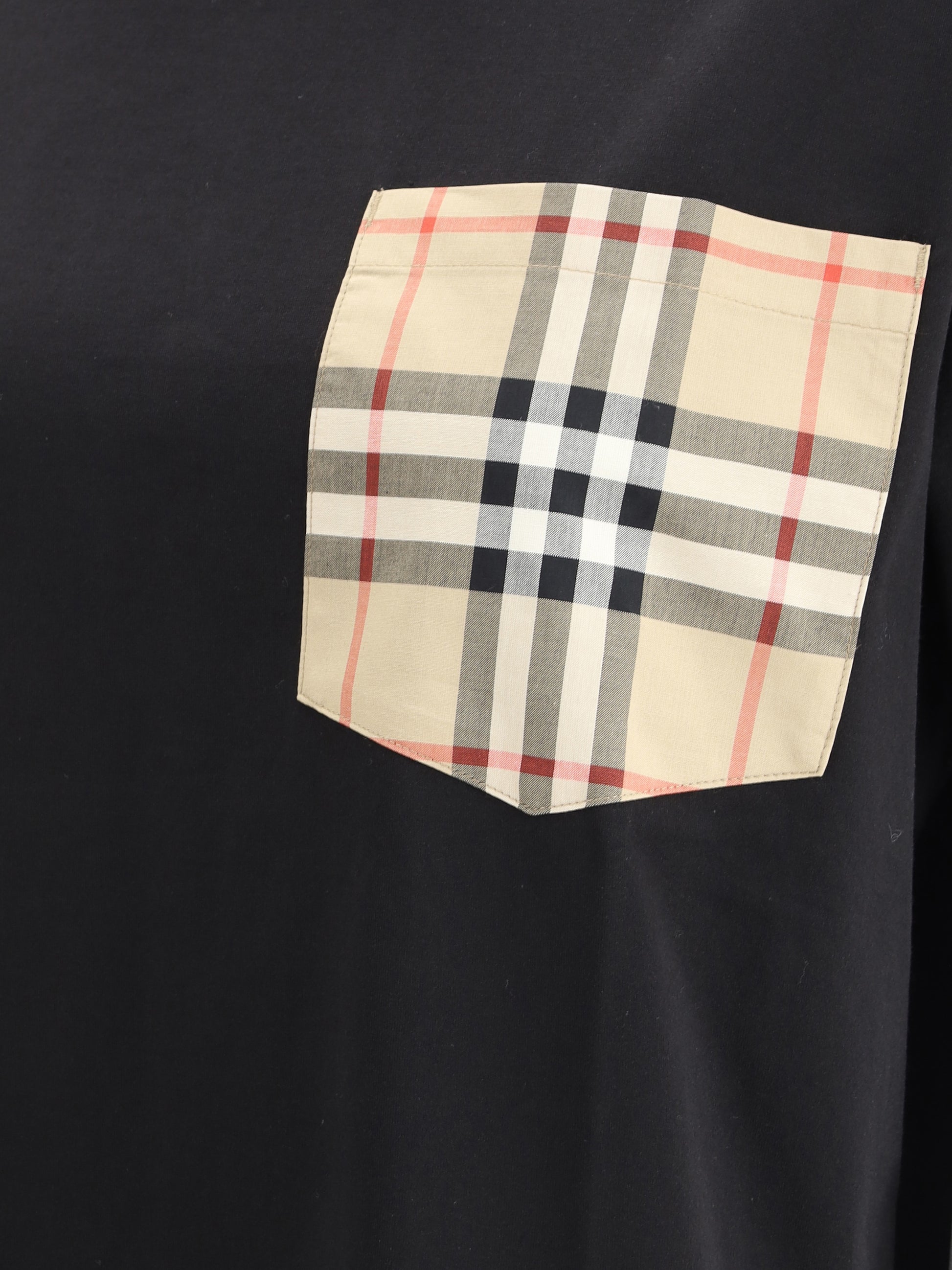 Burberry Women Archive Check Pocket T-Shirt BURBERRY