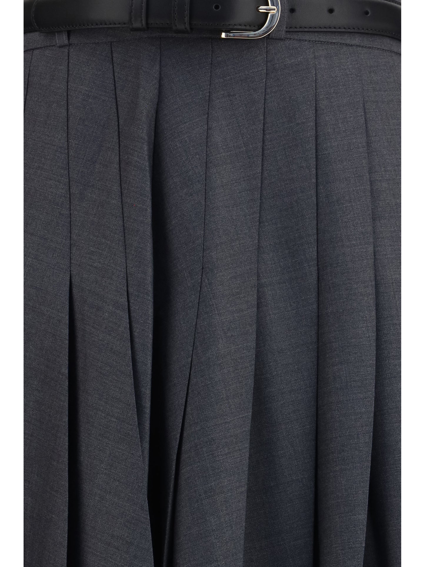 Self-Portrait Women Pleated Maxi Skirt SELF-PORTRAIT