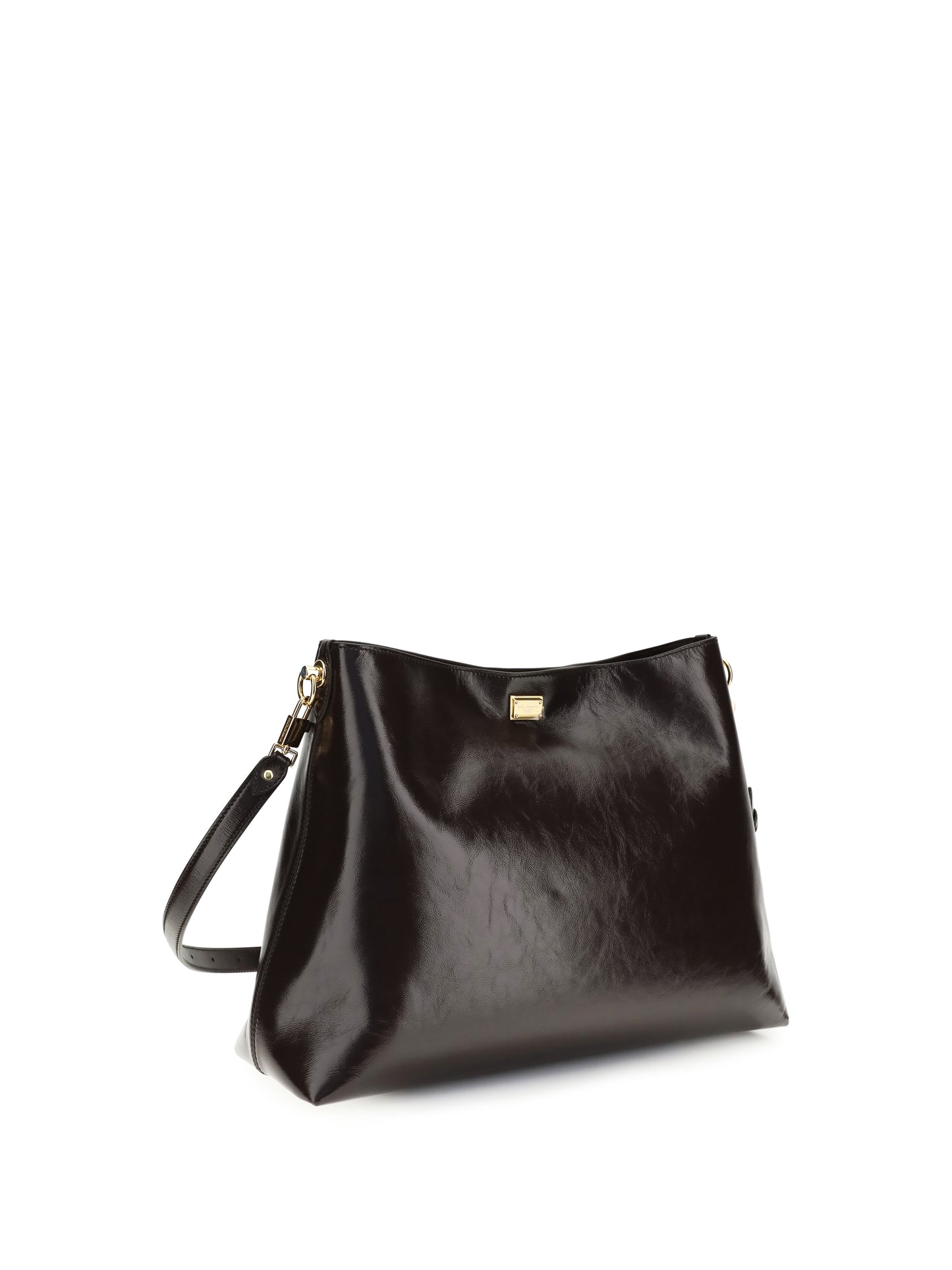 Dolce & Gabbana Women Large Vittoria Leather Shoulder Bag DOLCE & GABBANA