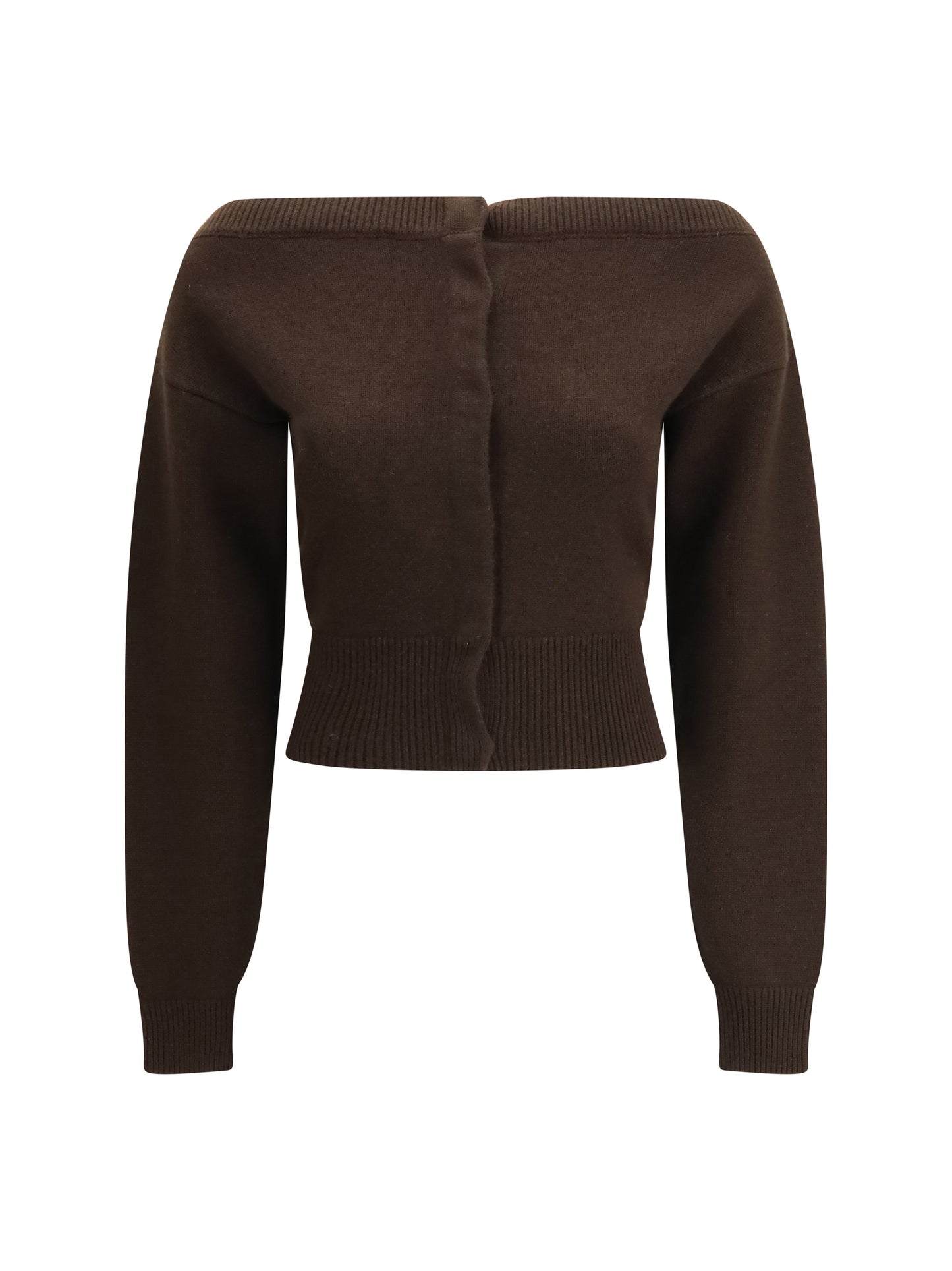 Tom Ford Women Soft Cashmere Open-Neck Shrunken Cardigan TOM FORD