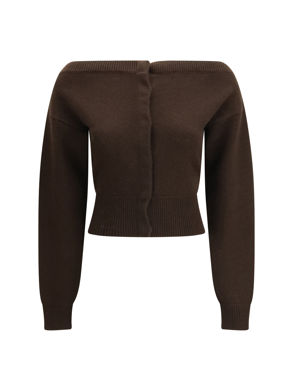 Tom Ford Women Soft Cashmere Open-Neck Shrunken Cardigan TOM FORD