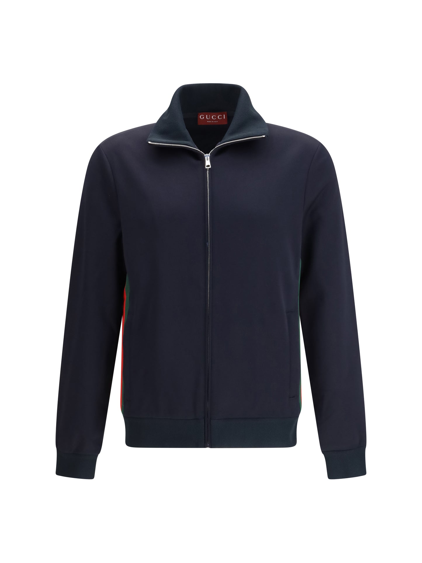 Gucci Men Technical Jersey Zip-Up Jacket GUCCI