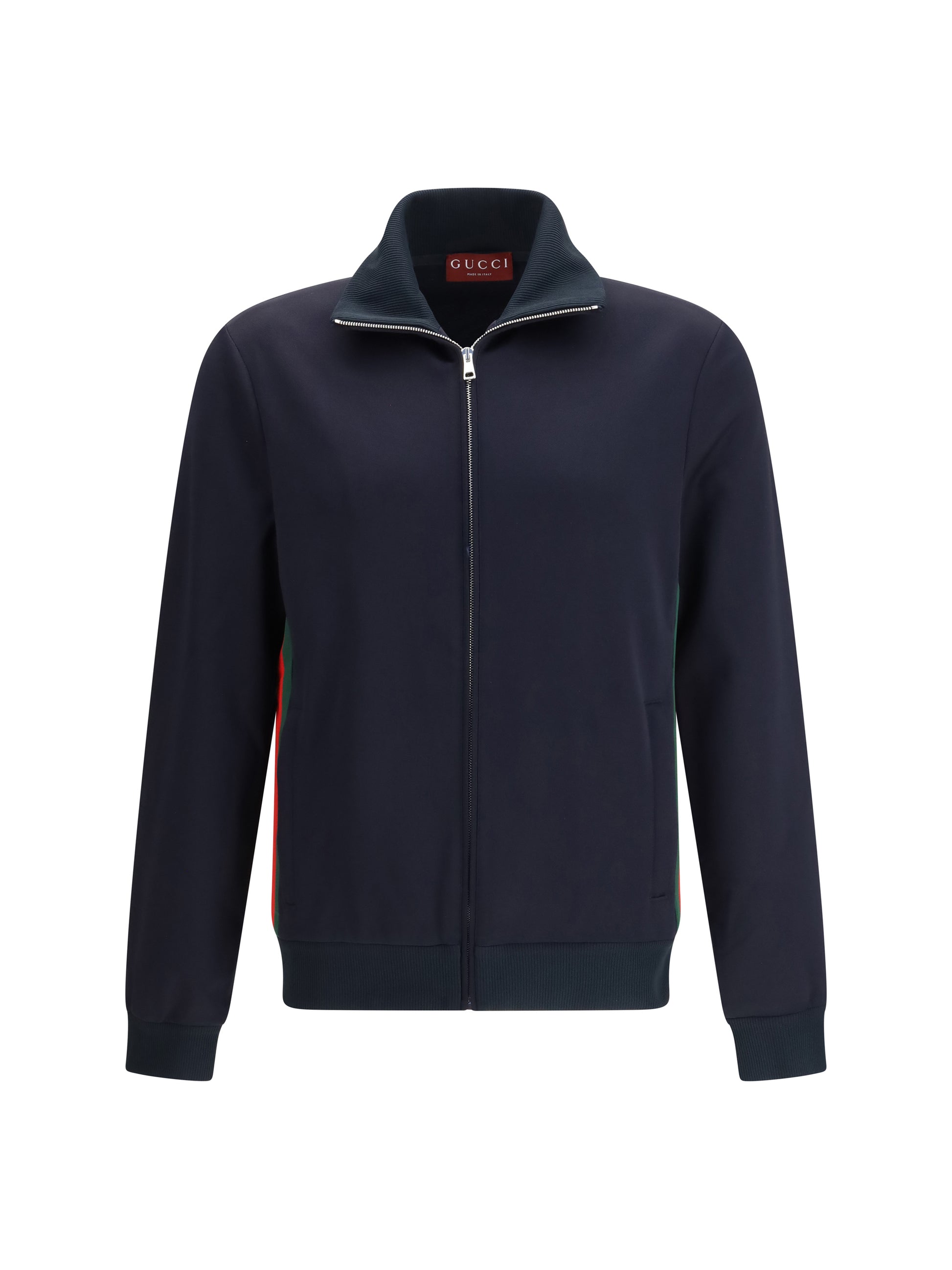 Gucci Men Technical Jersey Zip-Up Jacket GUCCI