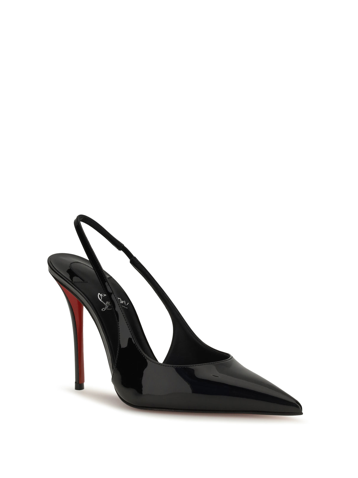 Christian Louboutin Women Miss Z Slingback Patent Leather Pumps CHRISTIAN LOUBOUTIN
