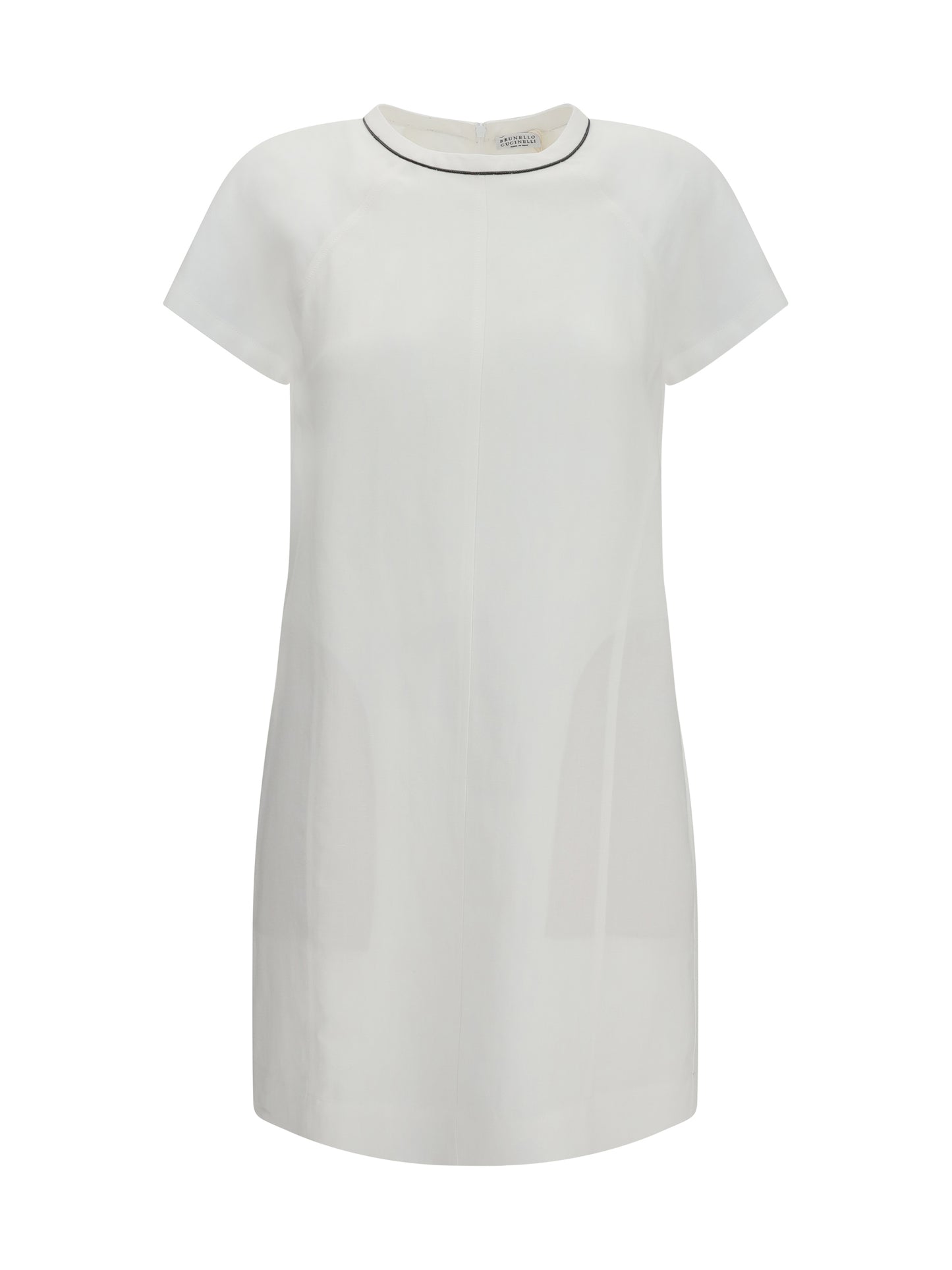 Brunello Cucinelli Women Midi Linen Dress BRUNELLO CUCINELLI