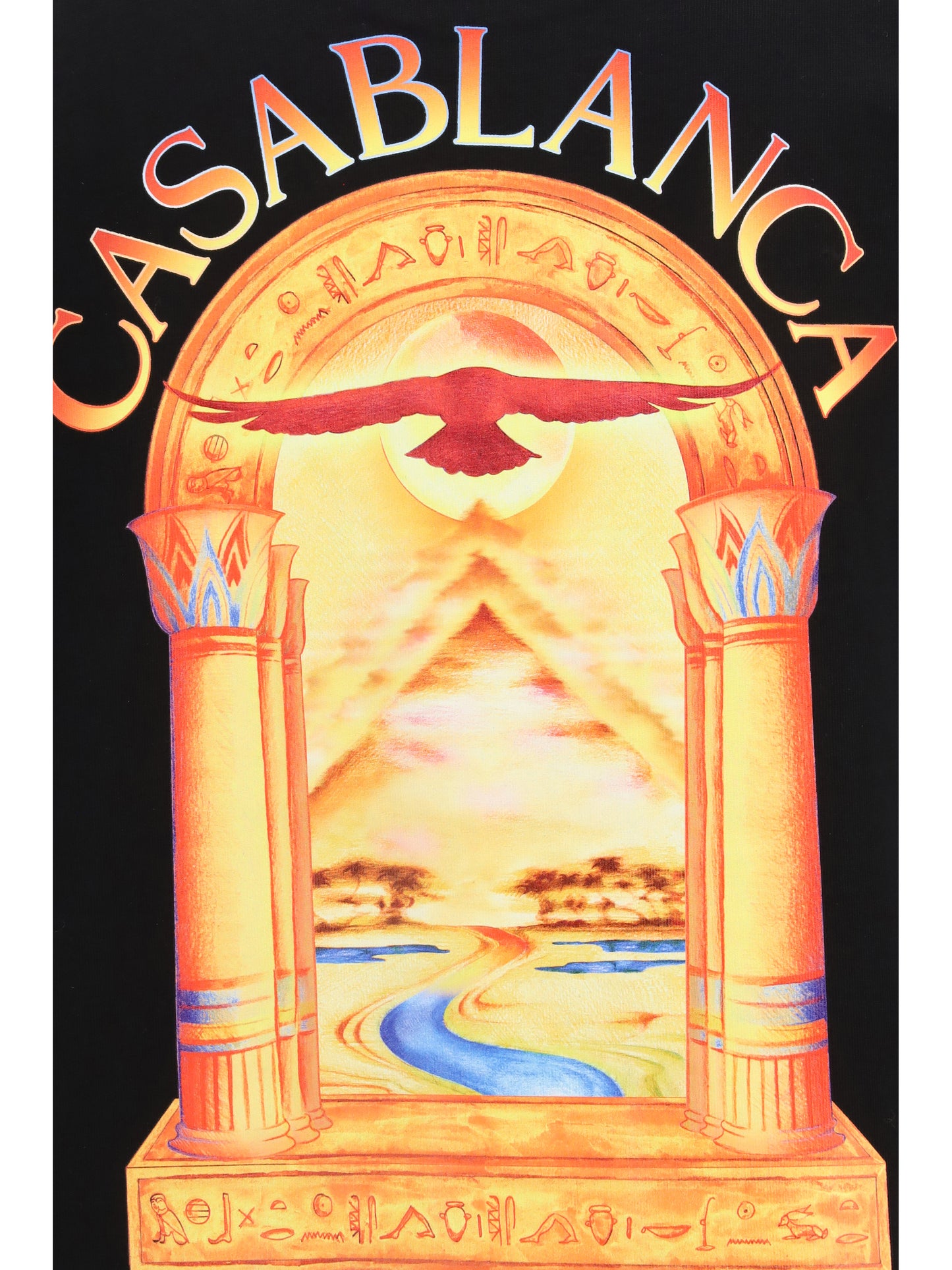 Casablanca Men Hermons Mirage Arch Print T-Shirt CASABLANCA