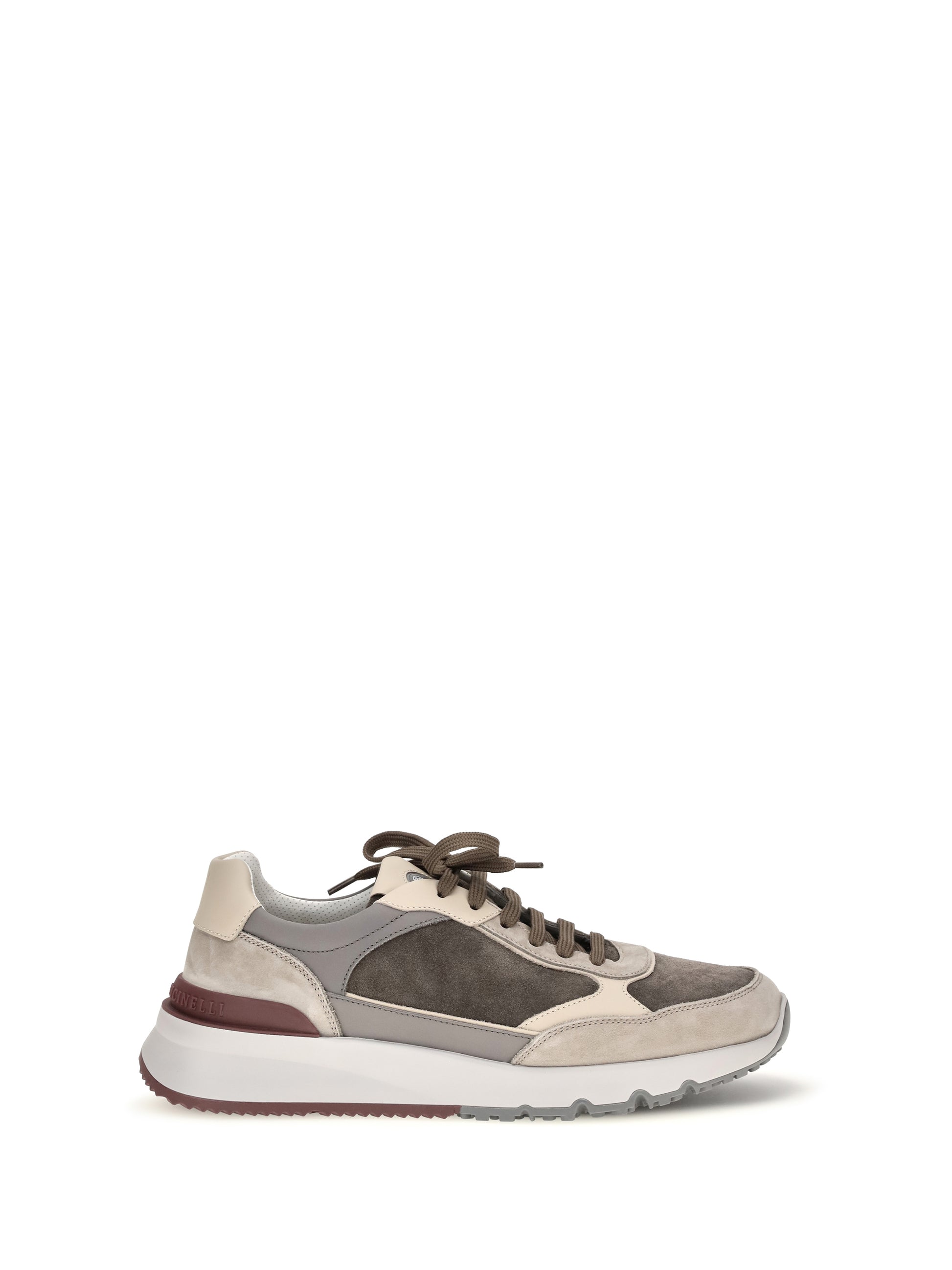Brunello Cucinelli Men Leather Sneakers BRUNELLO CUCINELLI