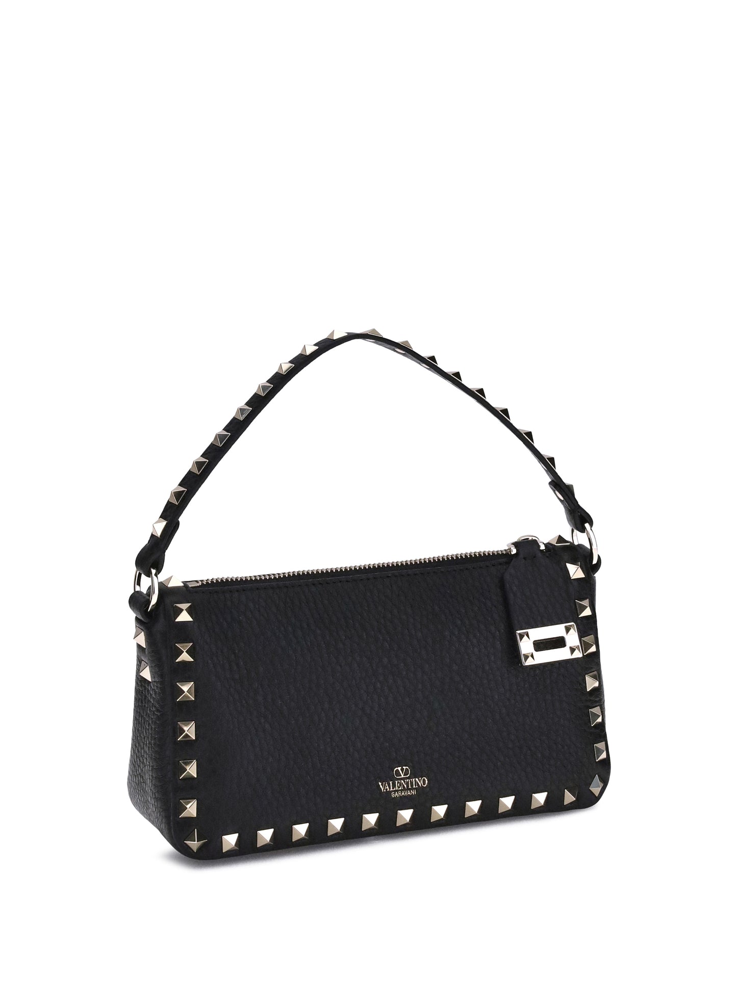 Valentino Garavani Women Rockstud Leather Shoulder Bag VALENTINO GARAVANI