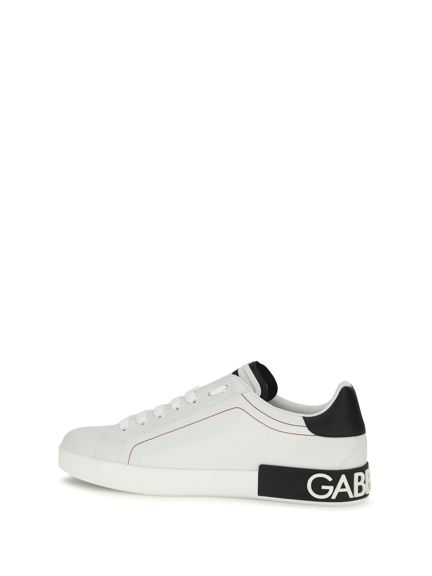 Dolce & Gabbana Men Portofino Leather Sneakers DOLCE & GABBANA