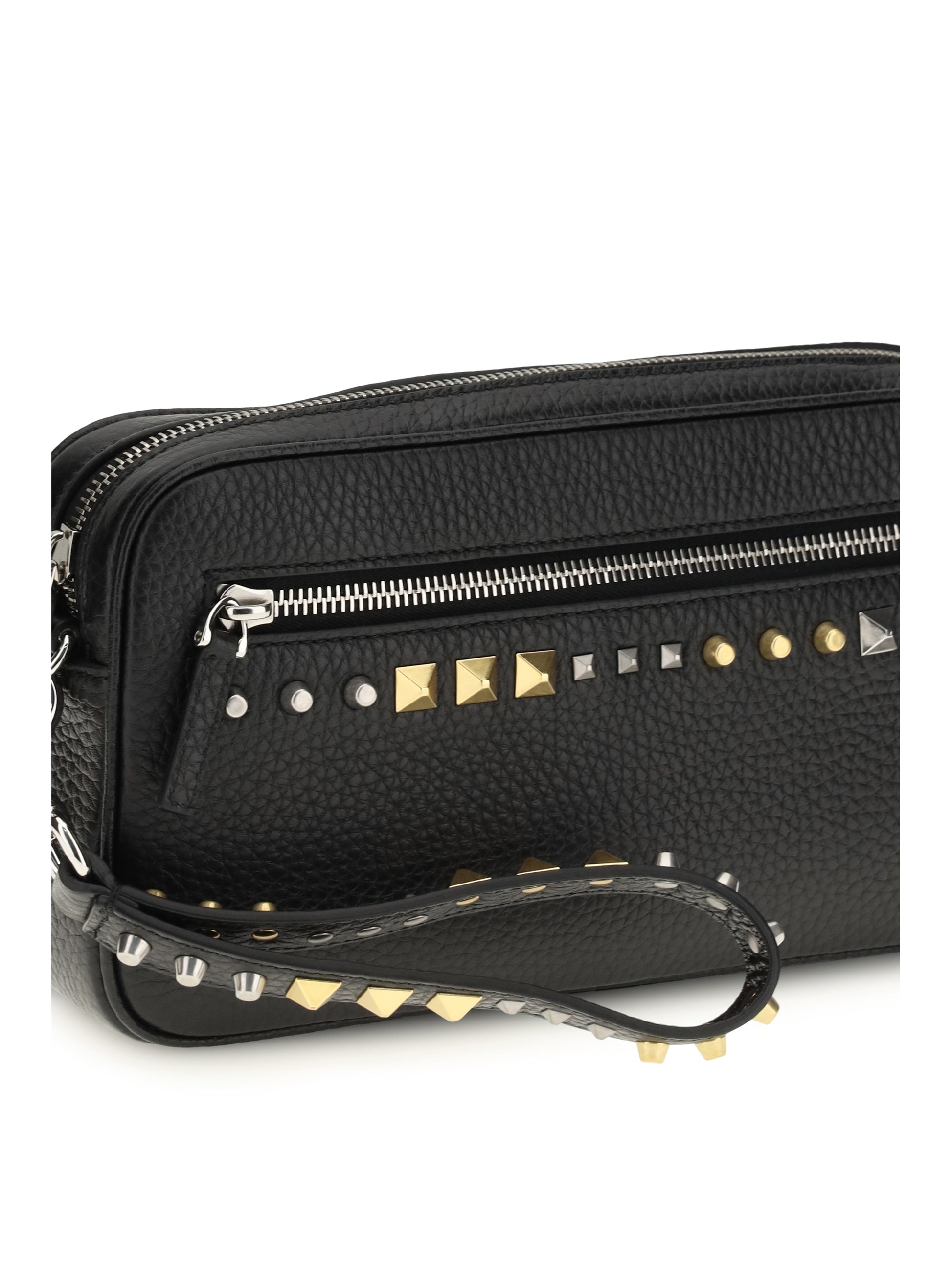Valentino Garavani Men Rockstud Clutch Bag VALENTINO GARAVANI