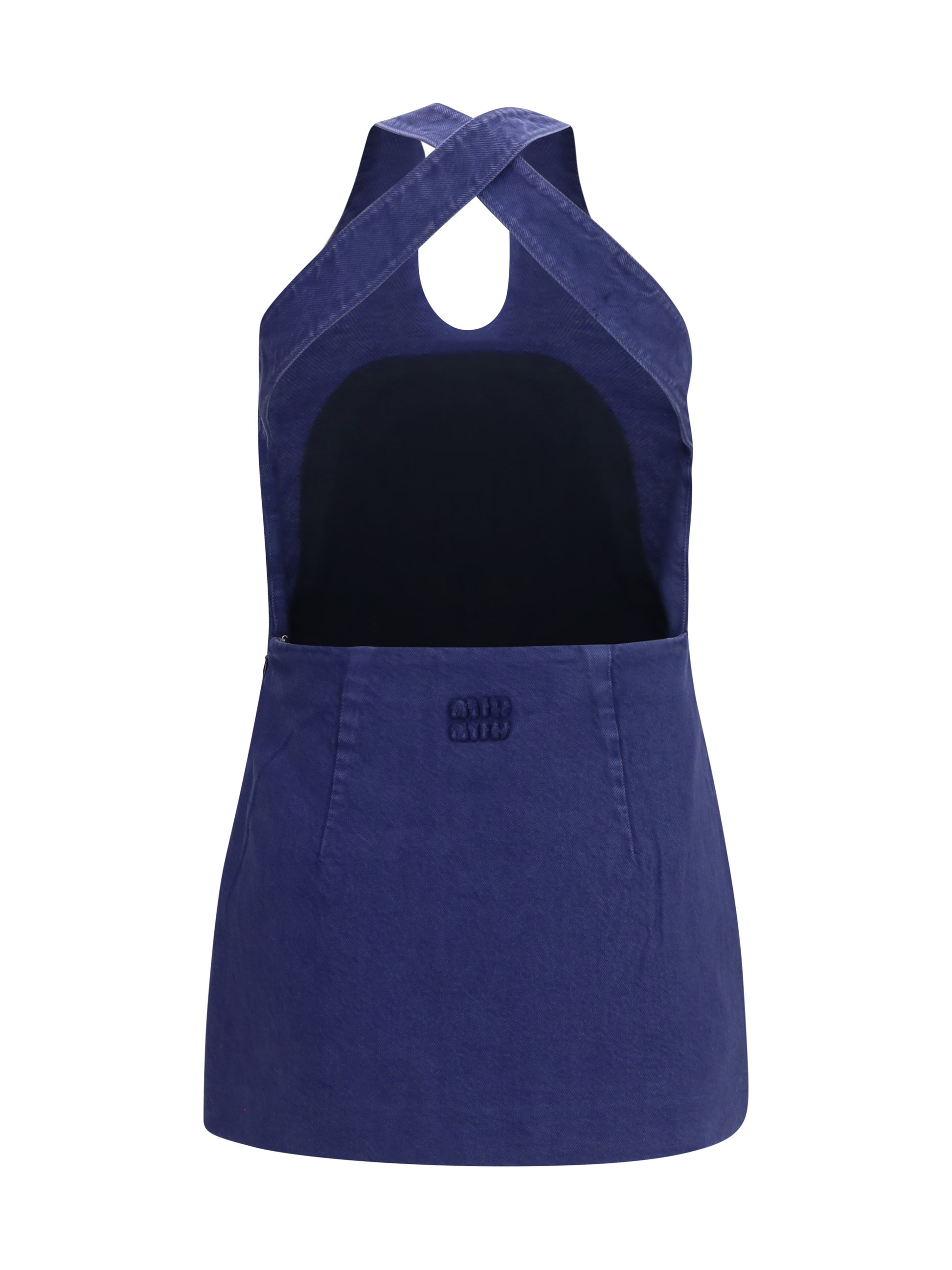 Miu Miu Women Short Cotton Dress MIU MIU