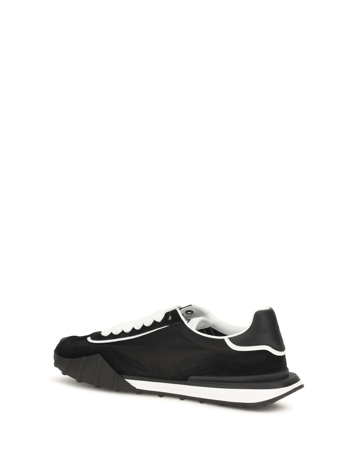 Dolce & Gabbana Men Dg Logo Leather Sneakers DOLCE & GABBANA