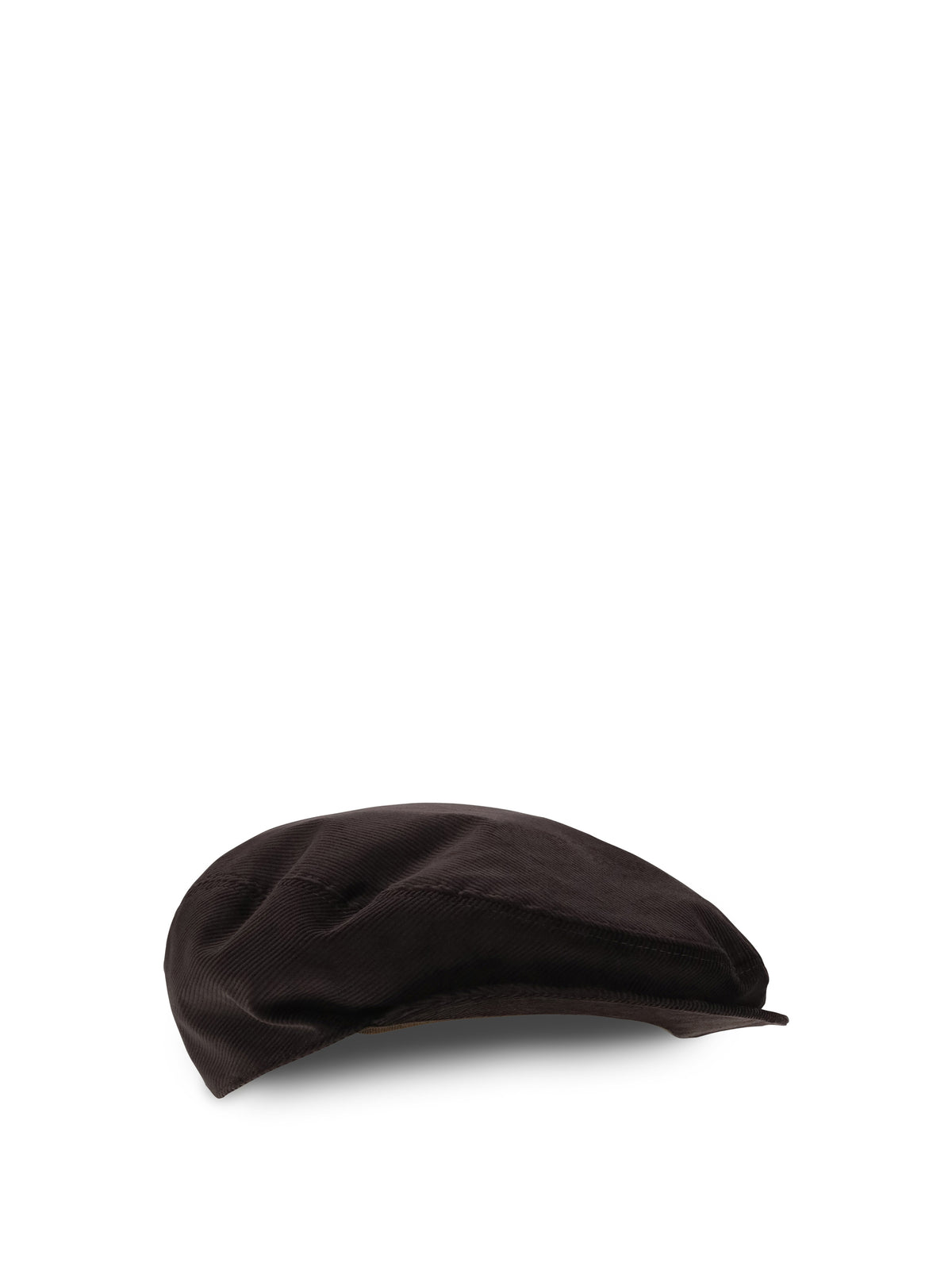 Dolce & Gabbana Men Velvet Flat Cap DOLCE & GABBANA