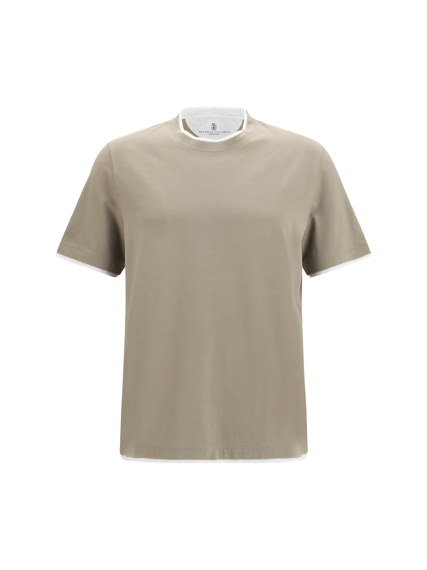Brunello Cucinelli Men Cotton T-Shirt BRUNELLO CUCINELLI