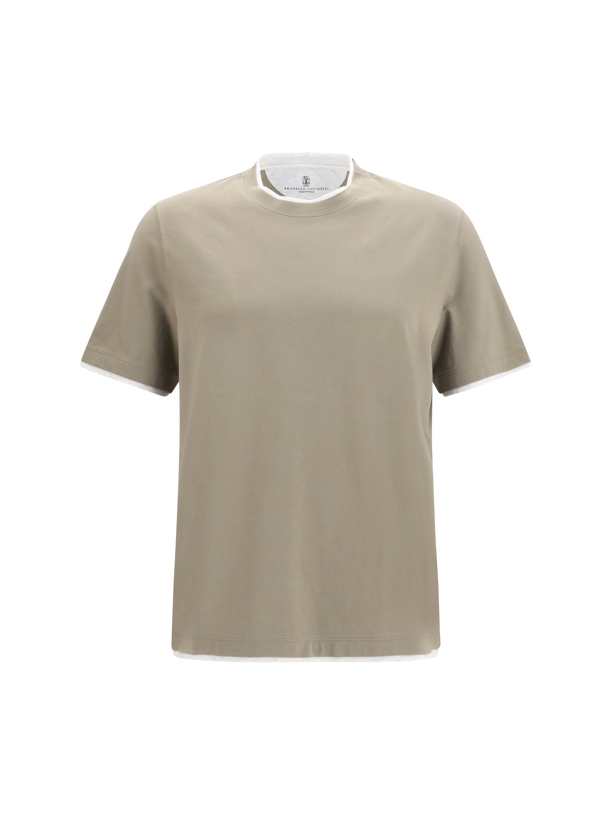 Brunello Cucinelli Men Cotton T-Shirt BRUNELLO CUCINELLI