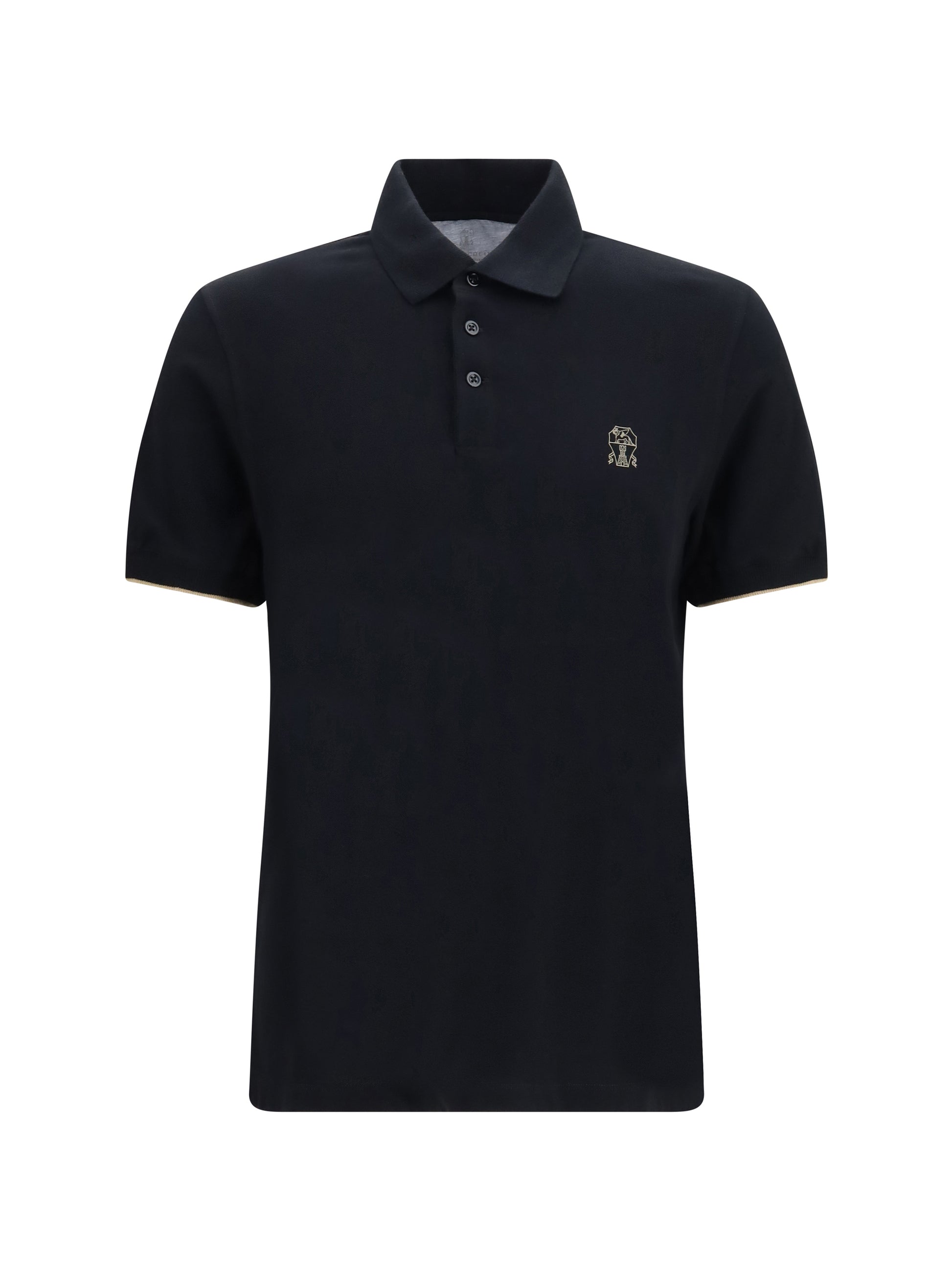 Brunello Cucinelli Men Cotton Polo BRUNELLO CUCINELLI