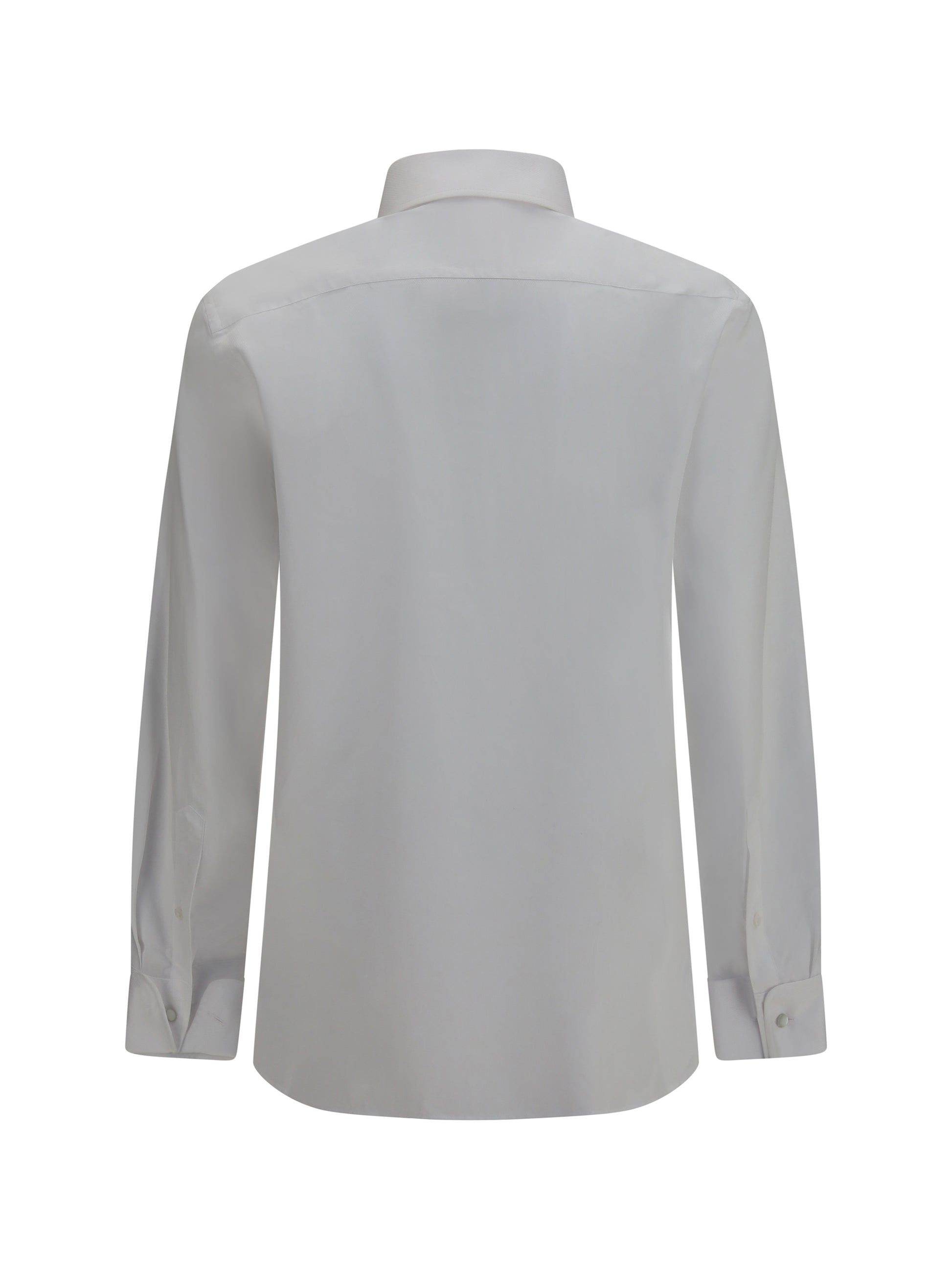 Giorgio Armani Men Shirt In Soft Cotton With French Collar GIORGIO ARMANI