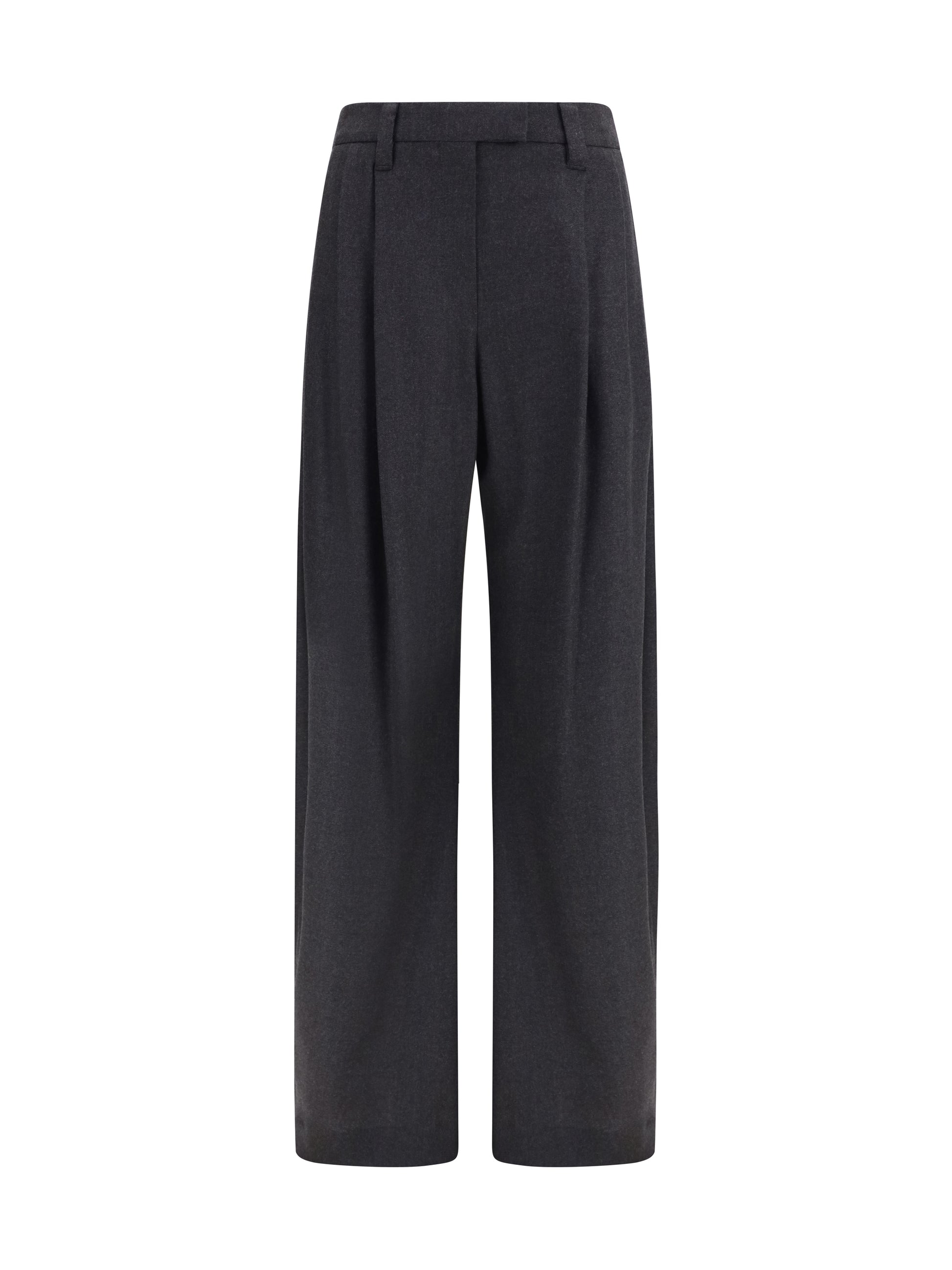 Brunello Cucinelli Women Tailored Virgin Wool Pants BRUNELLO CUCINELLI