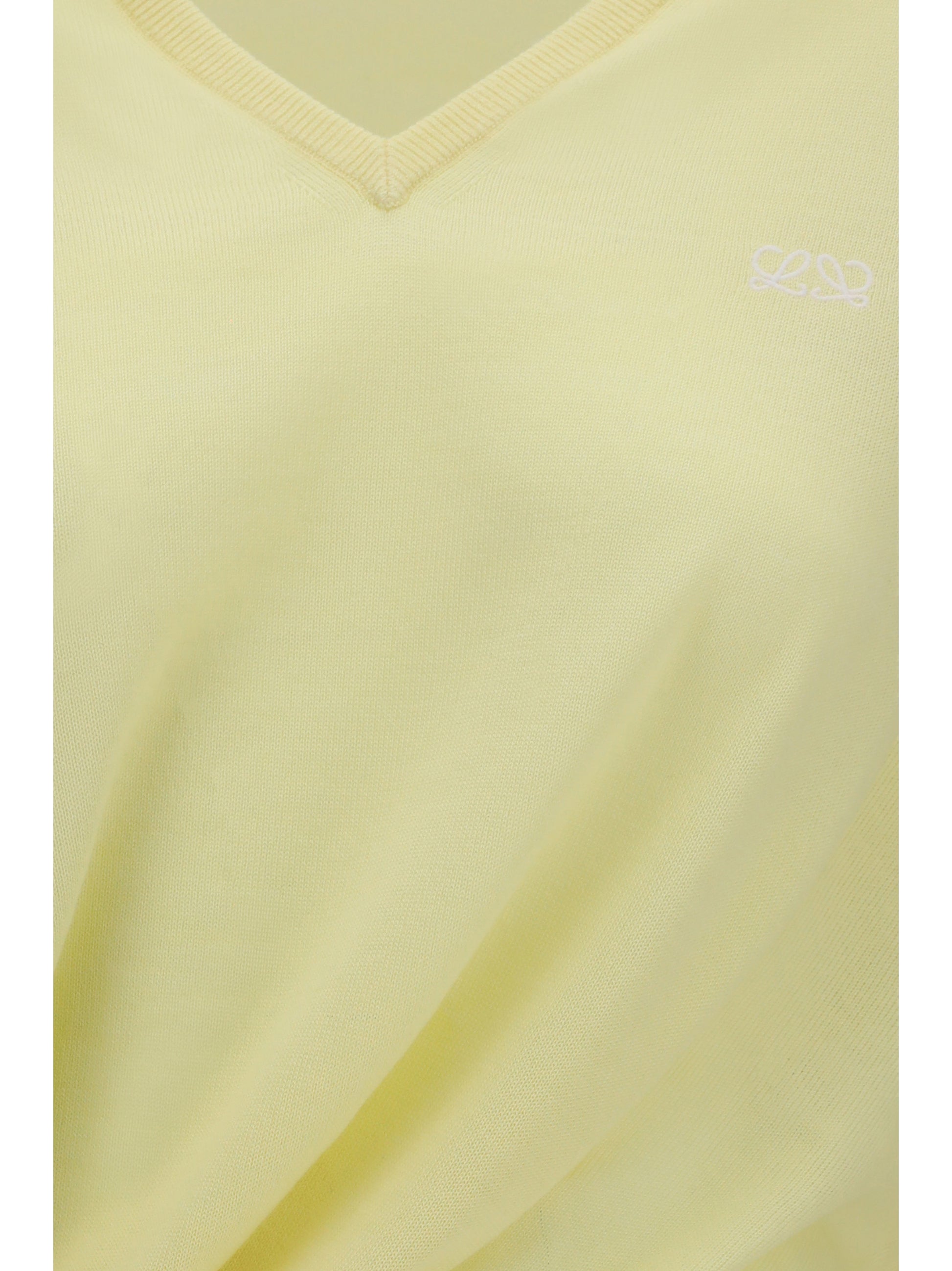 Loewe Women Wool Sweater With Logo LOEWE