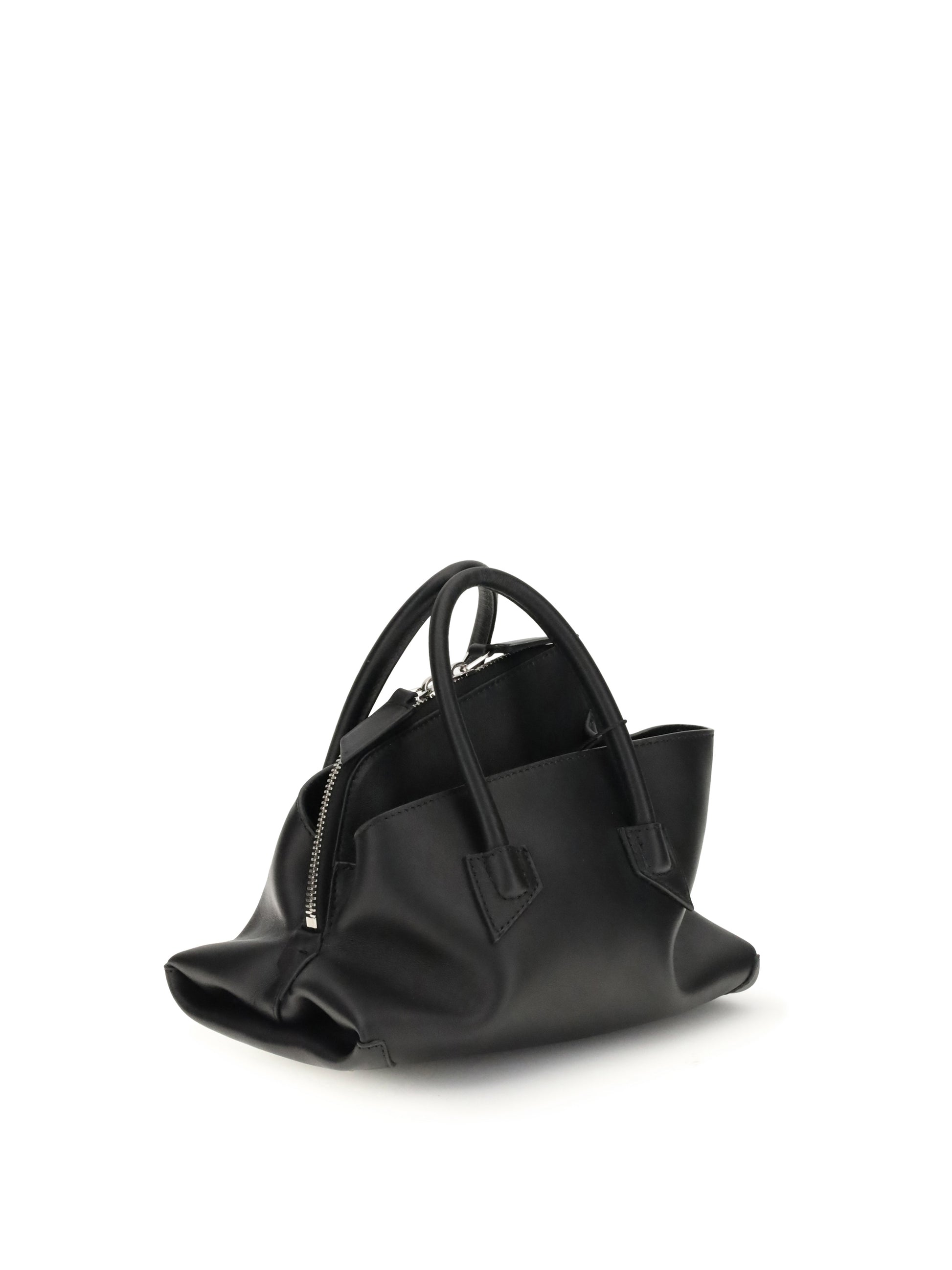 The Attico Women La Passeggiata Mini Leather Handbag THE ATTICO