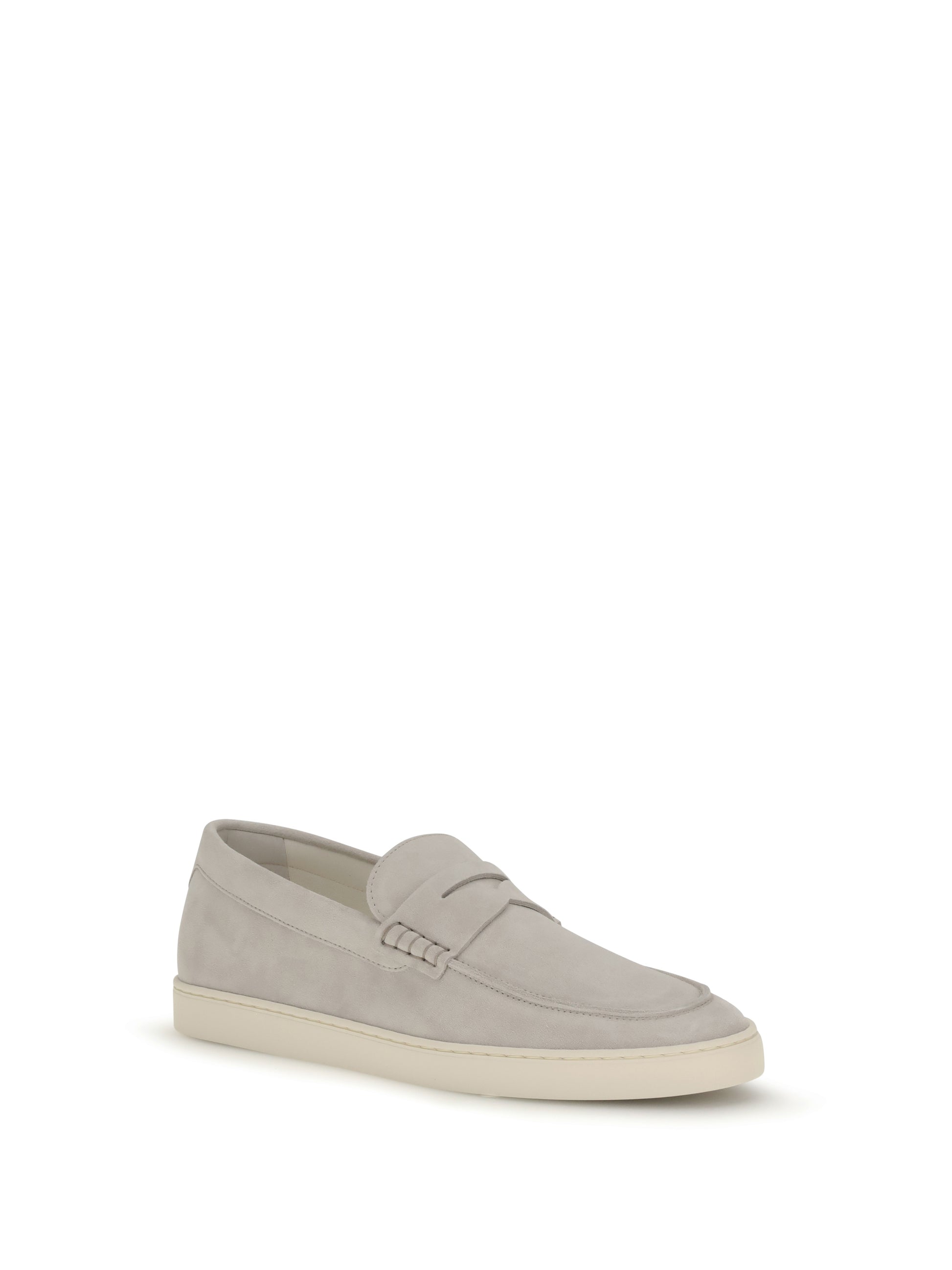 Brunello Cucinelli Men Suede Loafers BRUNELLO CUCINELLI