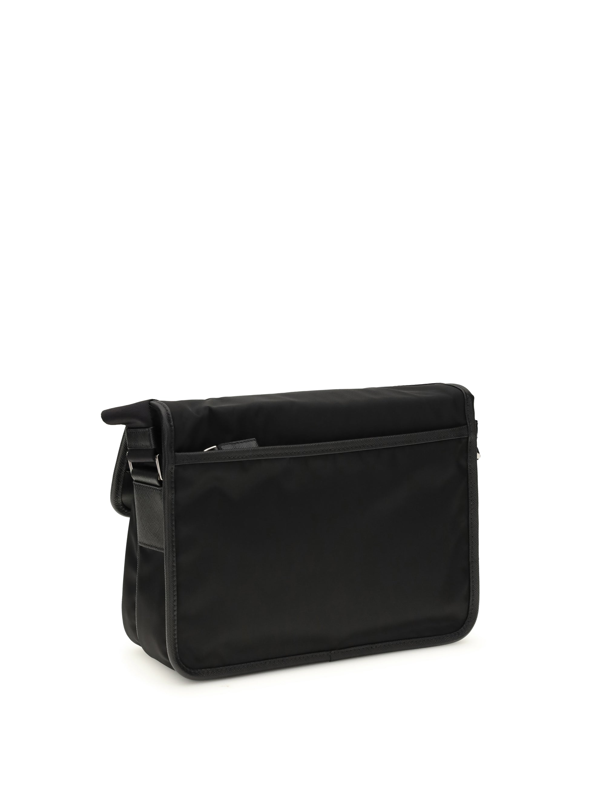 Prada Men Re-Nylon And Saffiano Shoulder Bag PRADA
