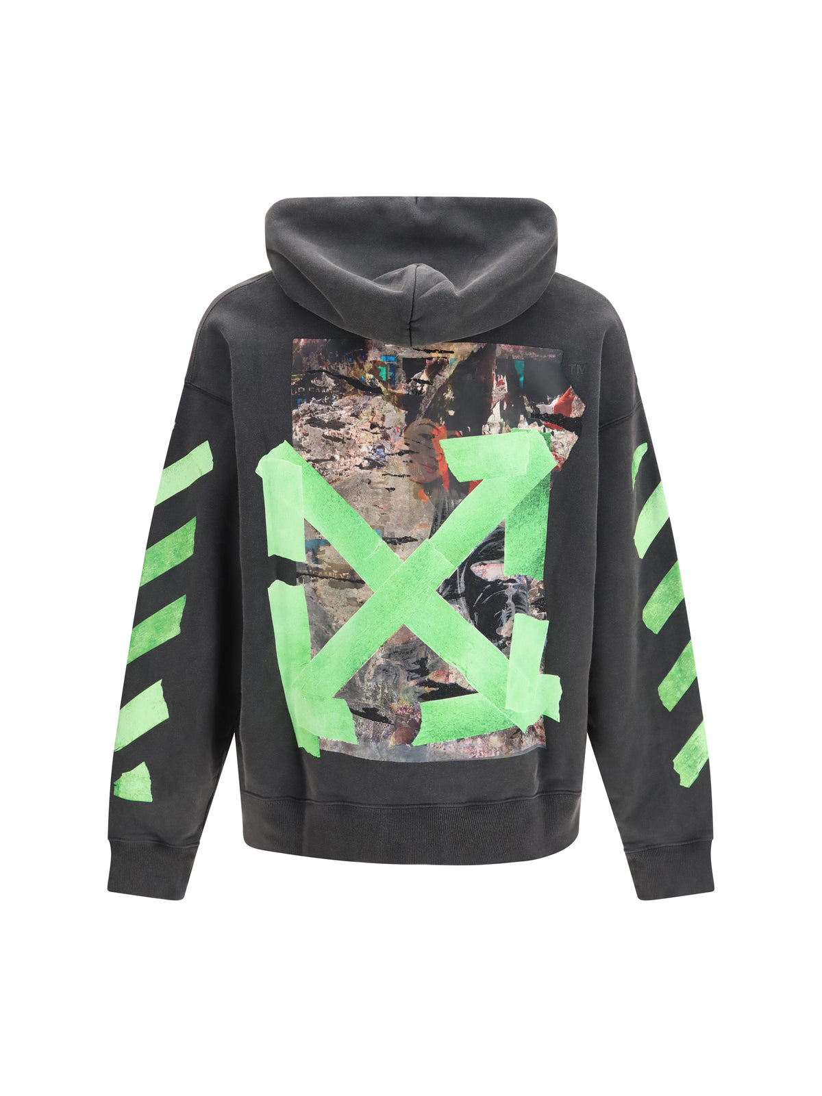 Off-White Men Bacco Arrow Skate Hooded Sweatshirt OFF-WHITE