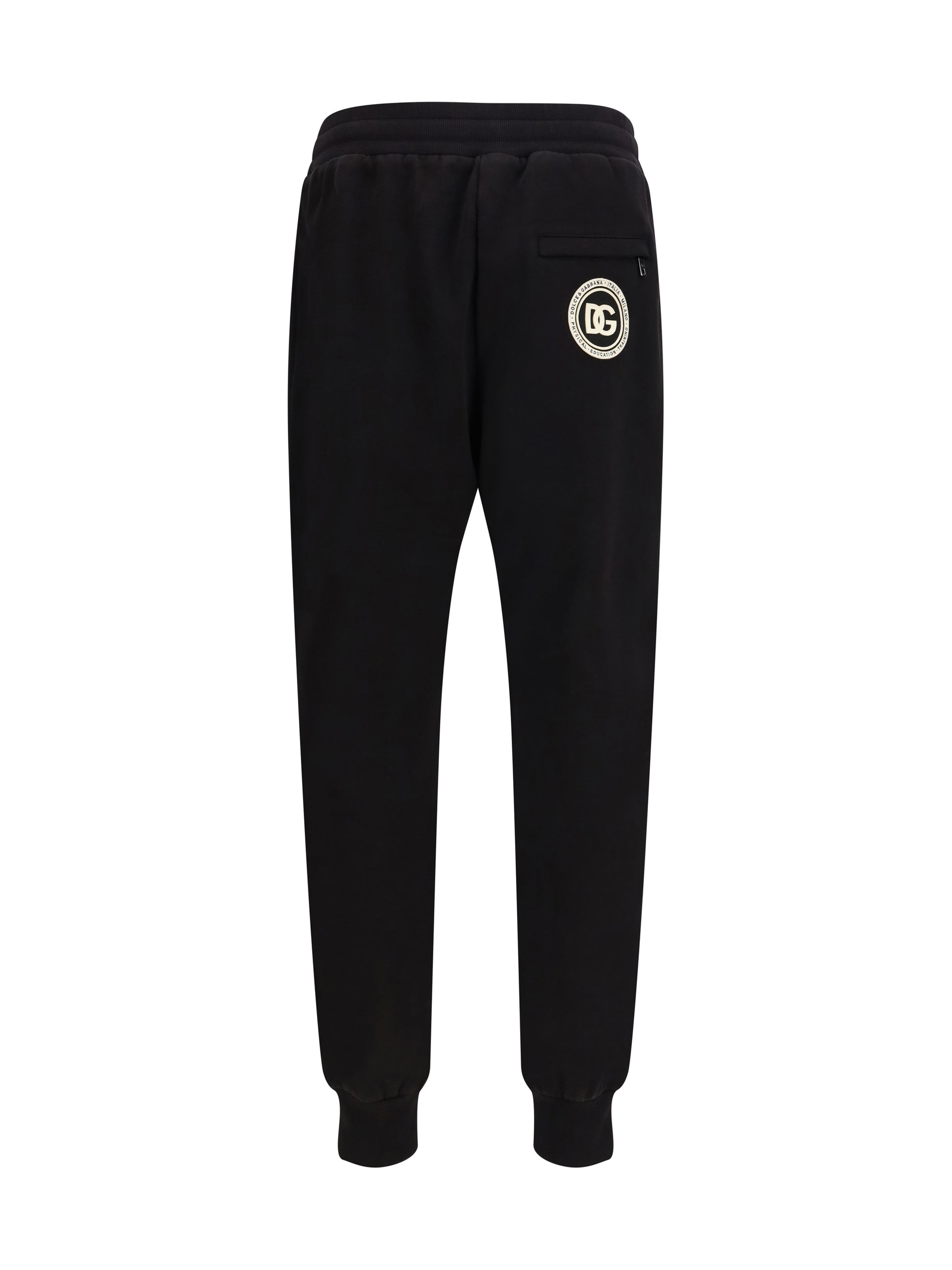 Dolce & Gabbana Men Jersey Patch Pants DOLCE & GABBANA