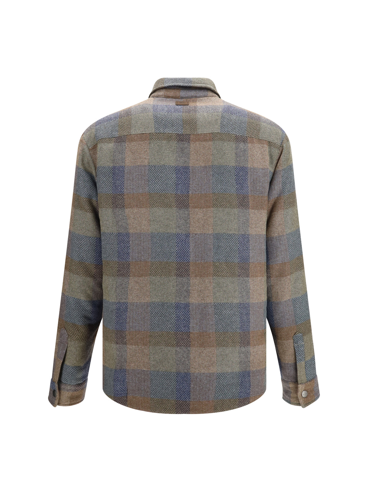 Etro Men Wool And Cashmere Check Shirt ETRO