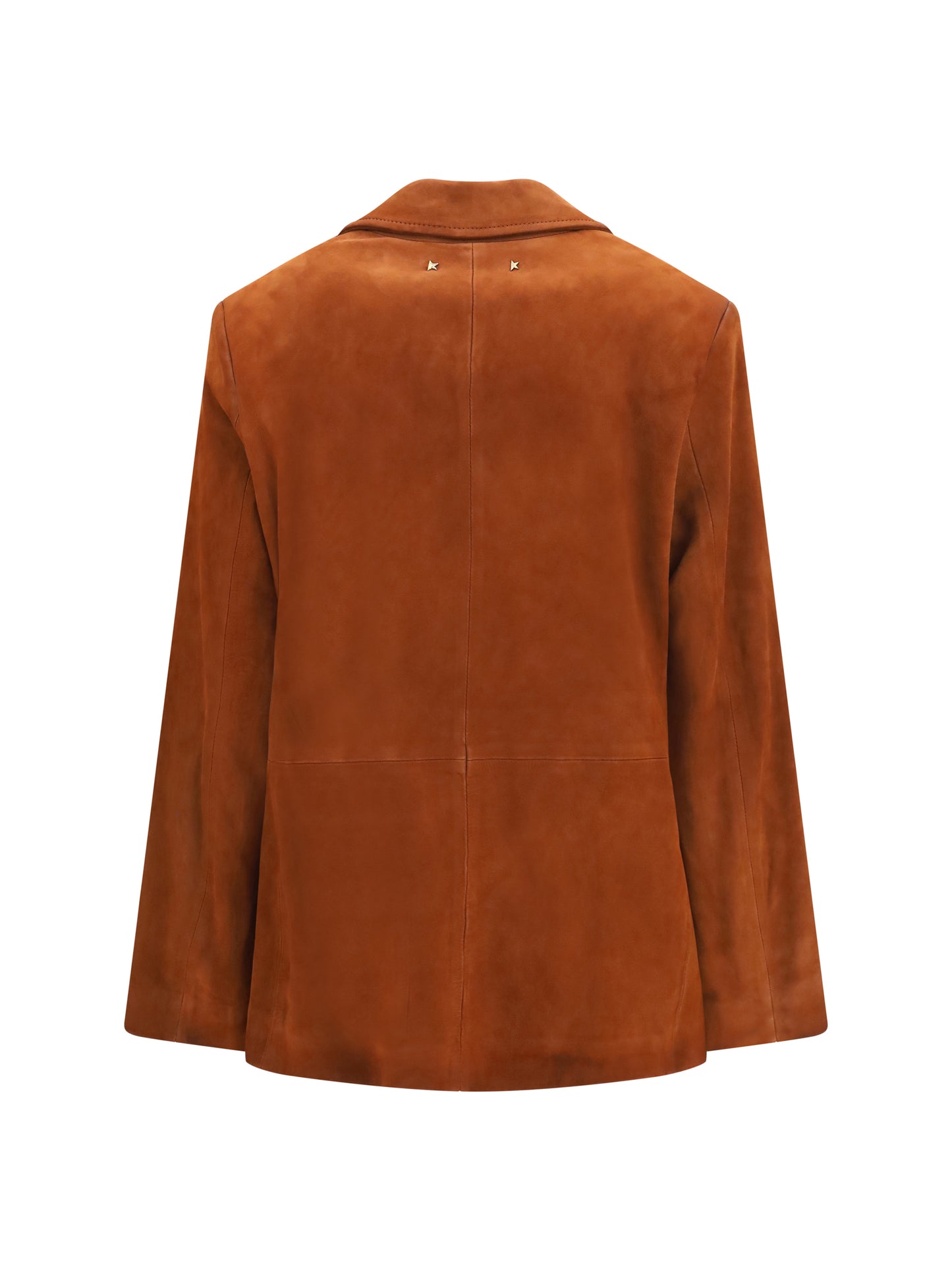 Golden Goose Women Single-Breasted Leather Jacket GOLDEN GOOSE