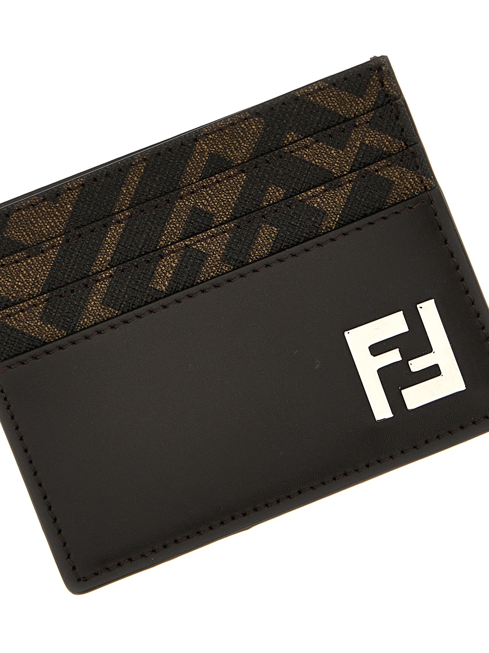 Fendi Men 'Squared Ff' Card Holder FENDI