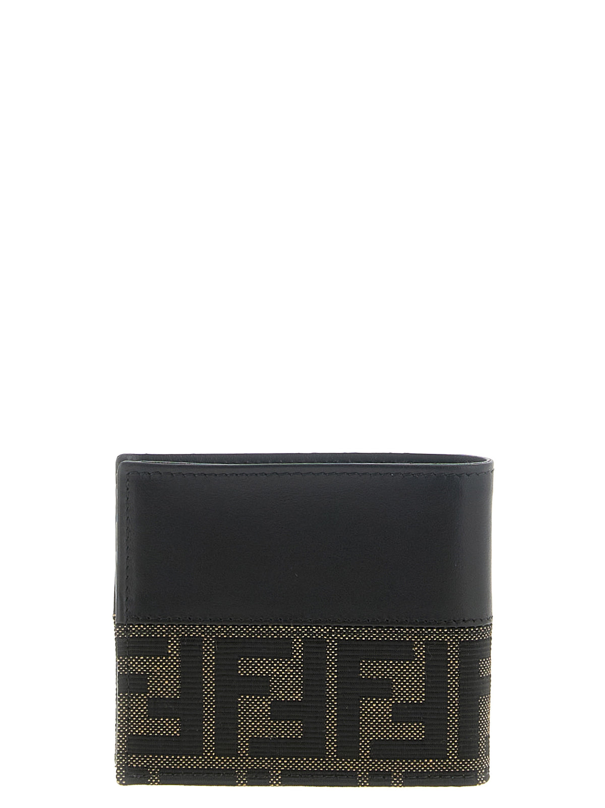 Fendi Men Two-Color Ff Jacquard Wallet FENDI