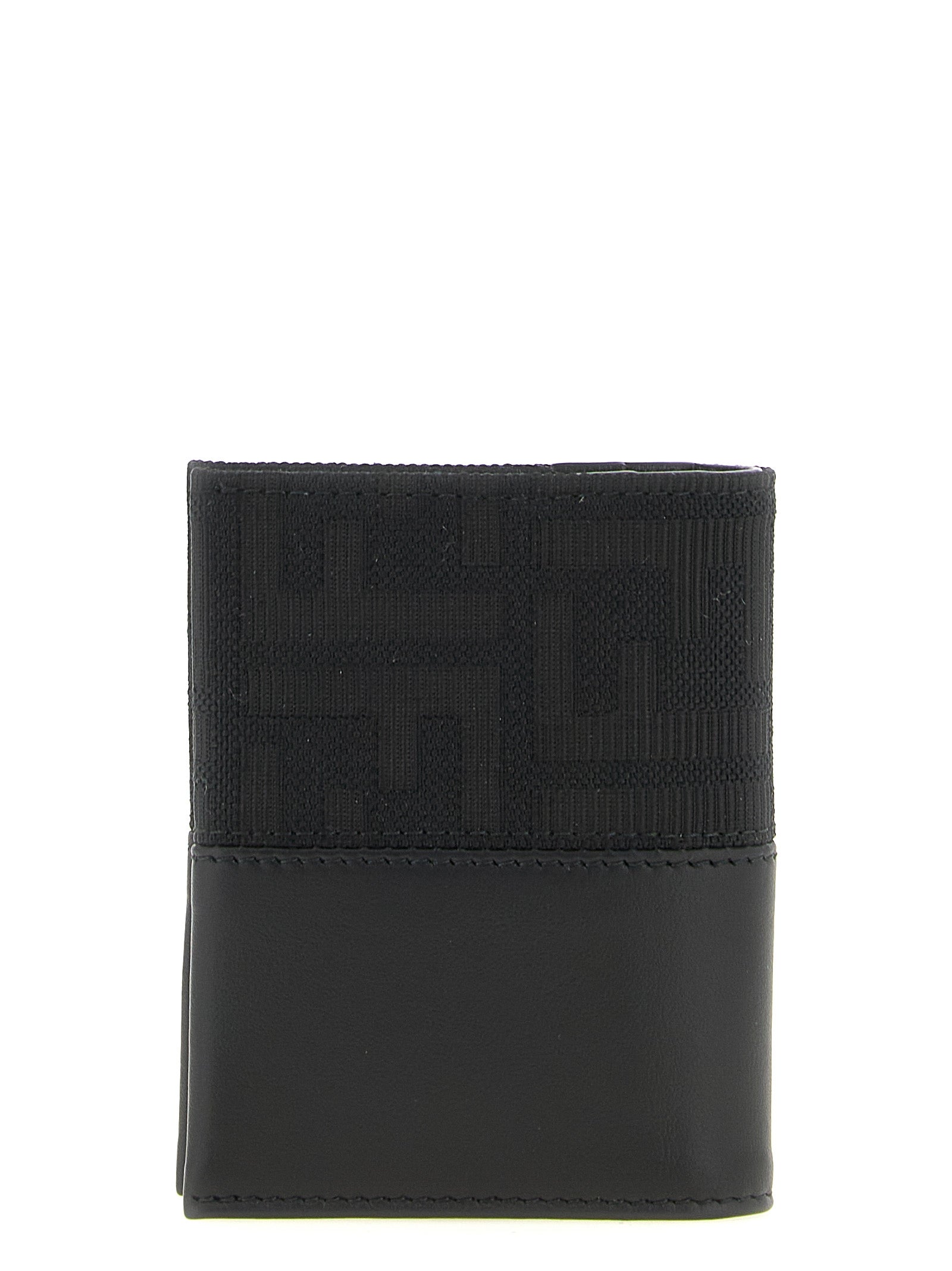 Fendi Men Ff Jacquard Cardholder FENDI