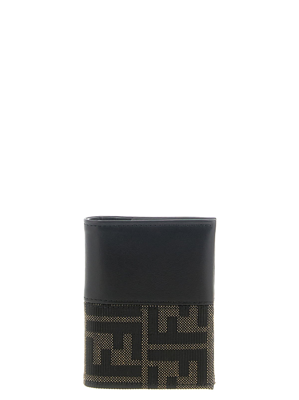 Fendi Men Ff Jacquard Bicolor Card Holder FENDI