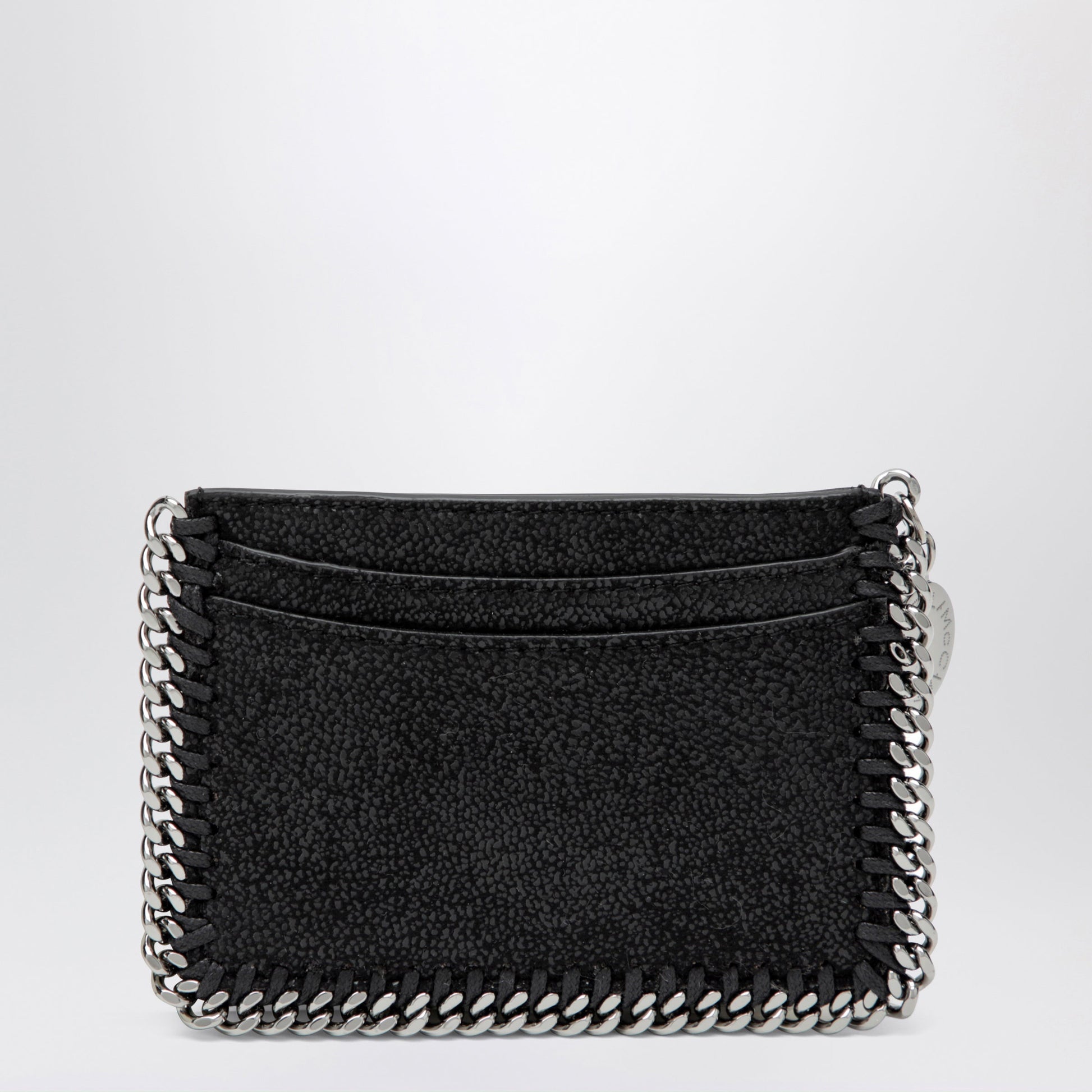 Stella Mccartney Black Falabella Card Holder Women STELLA MCCARTNEY