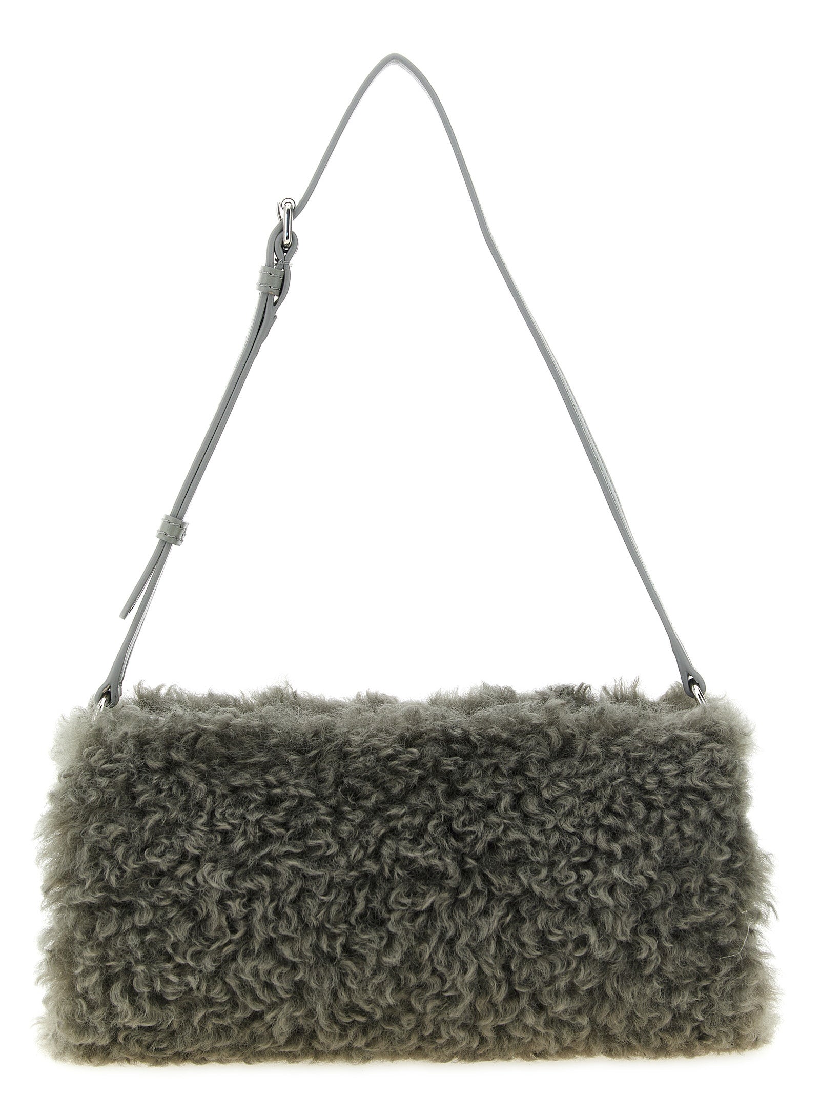 Stella Mccartney Women Shearling Clutch STELLA MCCARTNEY