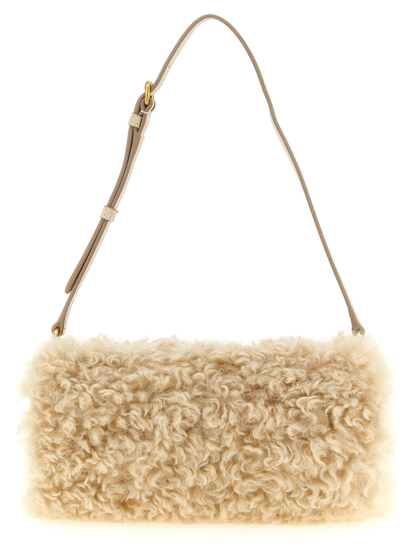 Stella Mccartney Women Shearling Clutch STELLA MCCARTNEY