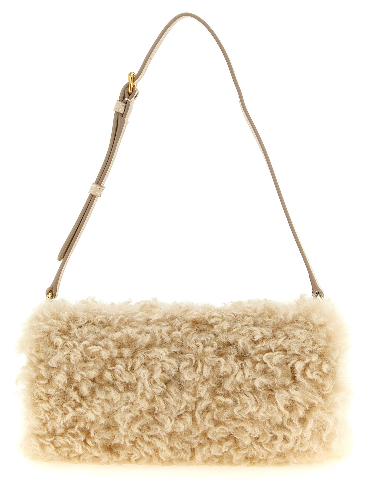Stella Mccartney Women Shearling Clutch STELLA MCCARTNEY