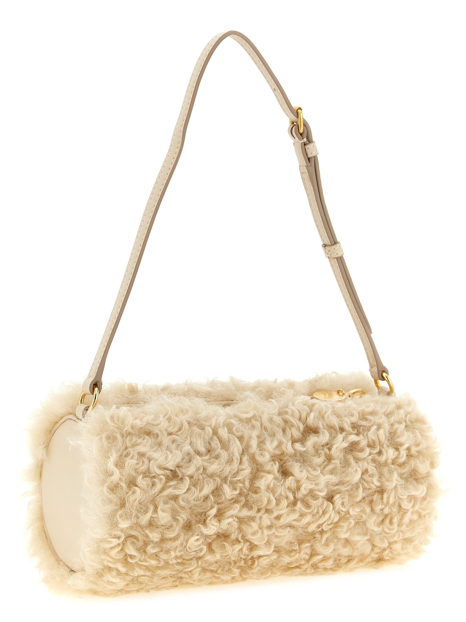 Stella Mccartney Women Shearling Clutch STELLA MCCARTNEY
