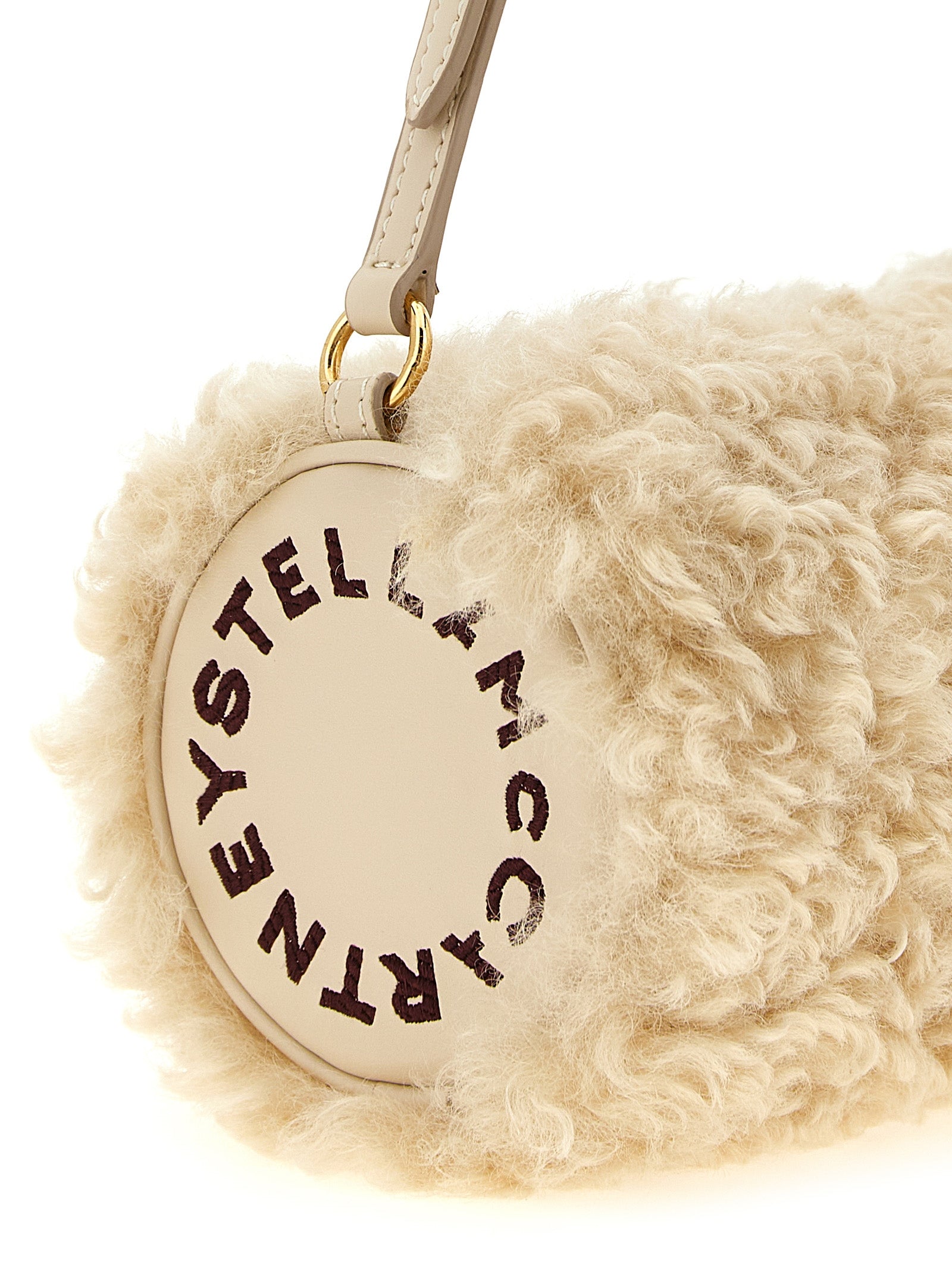 Stella Mccartney Women Shearling Clutch STELLA MCCARTNEY
