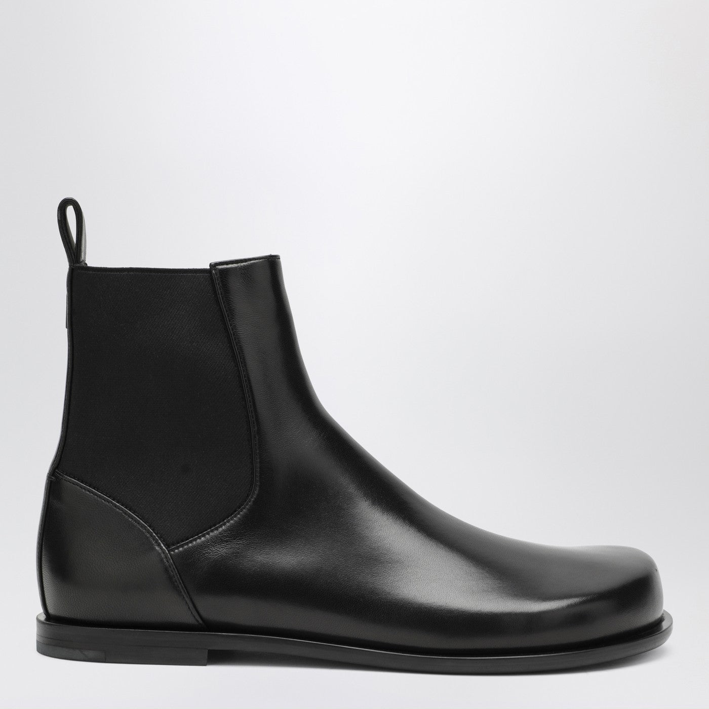 Fendi Black Ff Squared Chelsea Boots Men FENDI