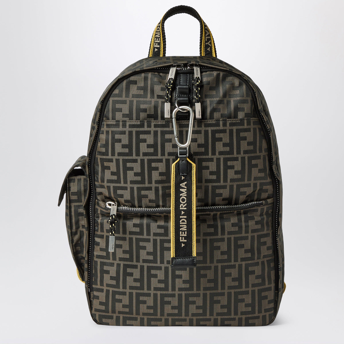 Fendi Fendi Climb Rucksack In Superlight Ff Zucca Fabric Men FENDI