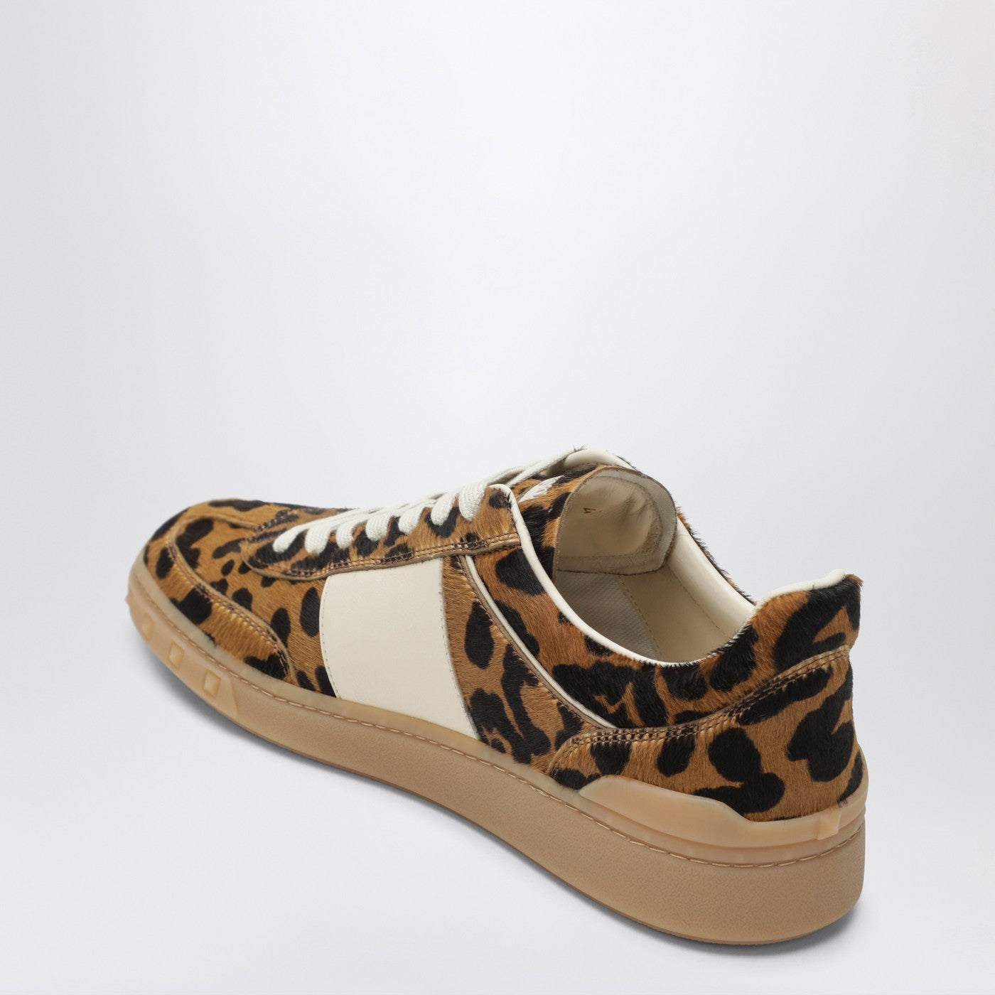 Valentino Garavani Upvillage Sneakers In Pony-Effect Calfskin Women VALENTINO GARAVANI