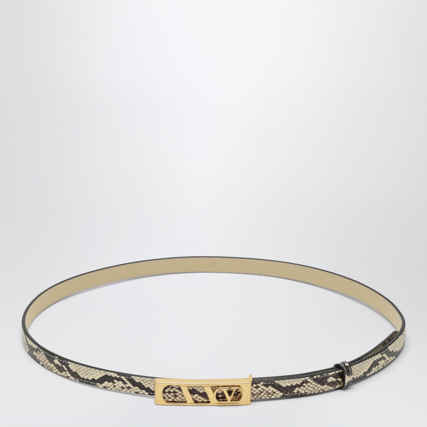 Valentino Garavani Volgo Signature Python Belt Women VALENTINO GARAVANI